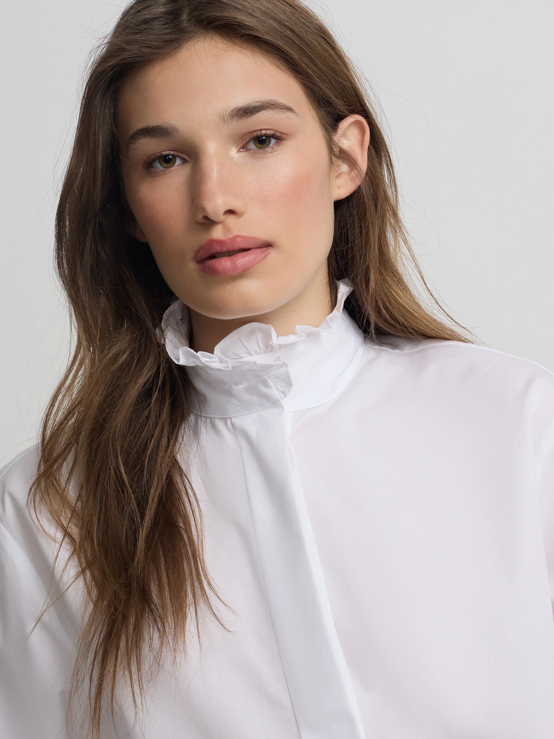 Camisa detalle puño blanca - Image 3