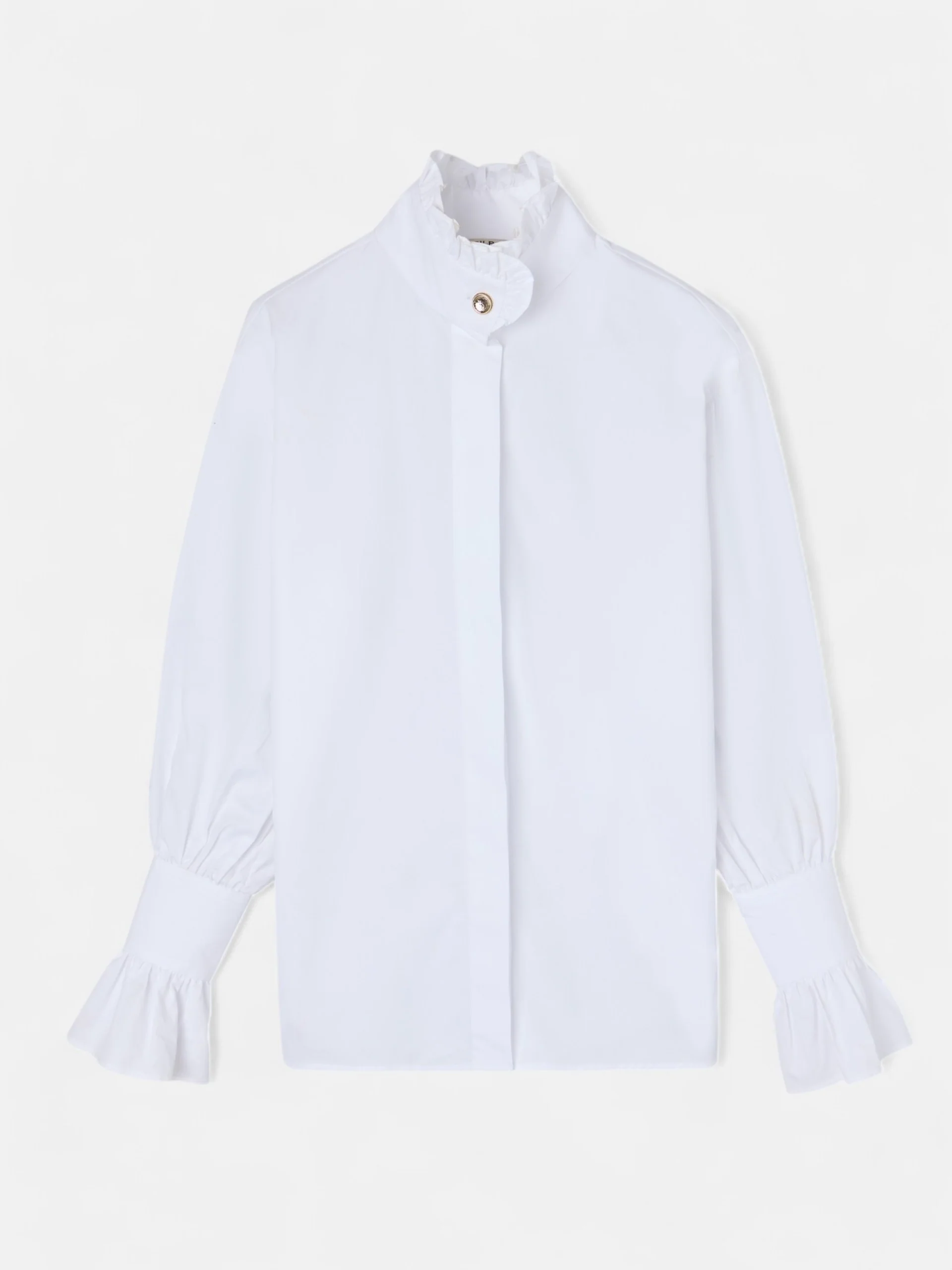 Camisa detalle puño blanca - Image 6