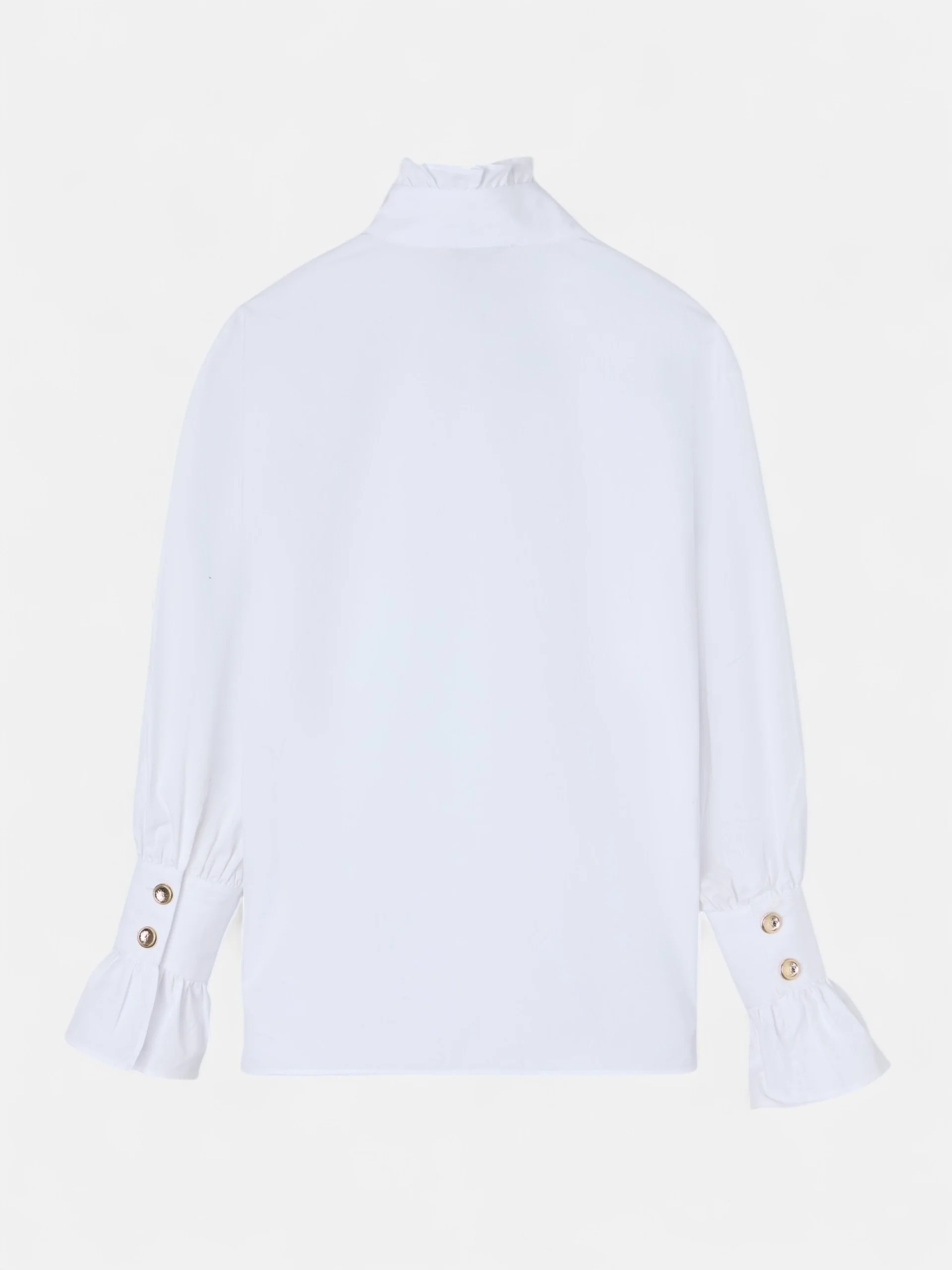 Camisa detalle puño blanca - Image 8