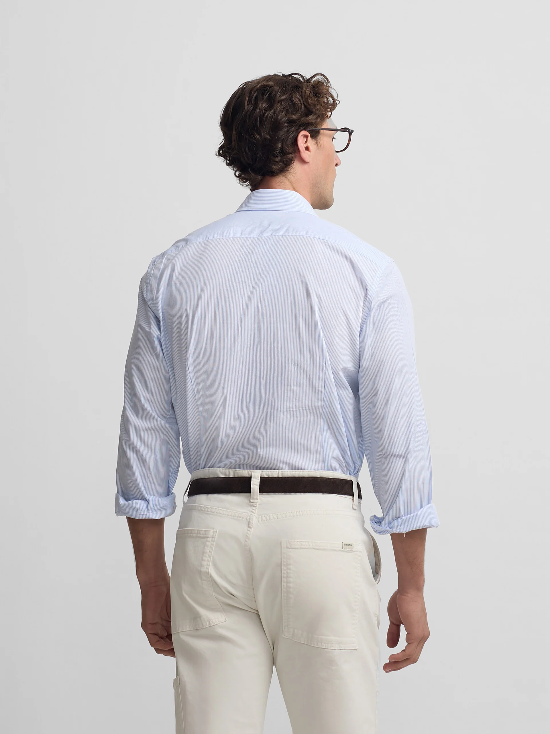 Camisa sport classic raya azul - Image 7