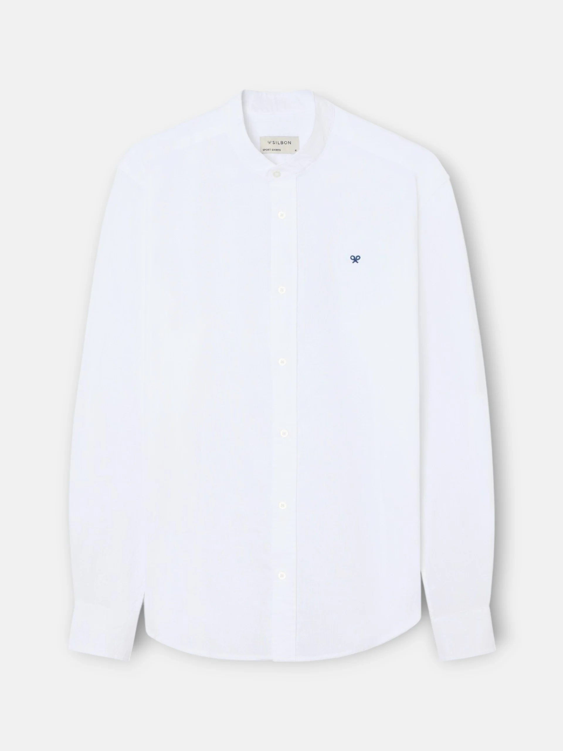 Camisa sport cuello mao blanco - Image 5