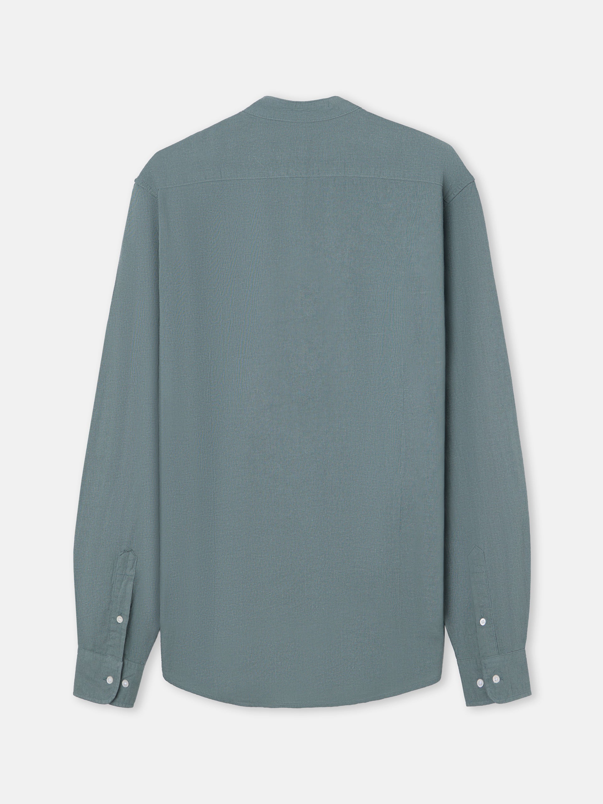 Camisa sport cuello mao verde - Image 6