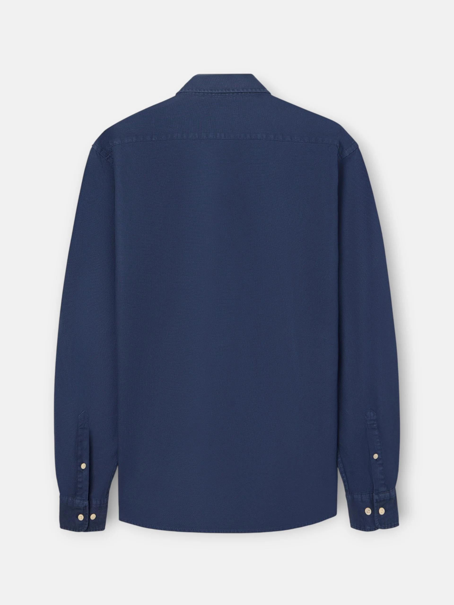 Camisa sport estructura logo azul marino - Image 8