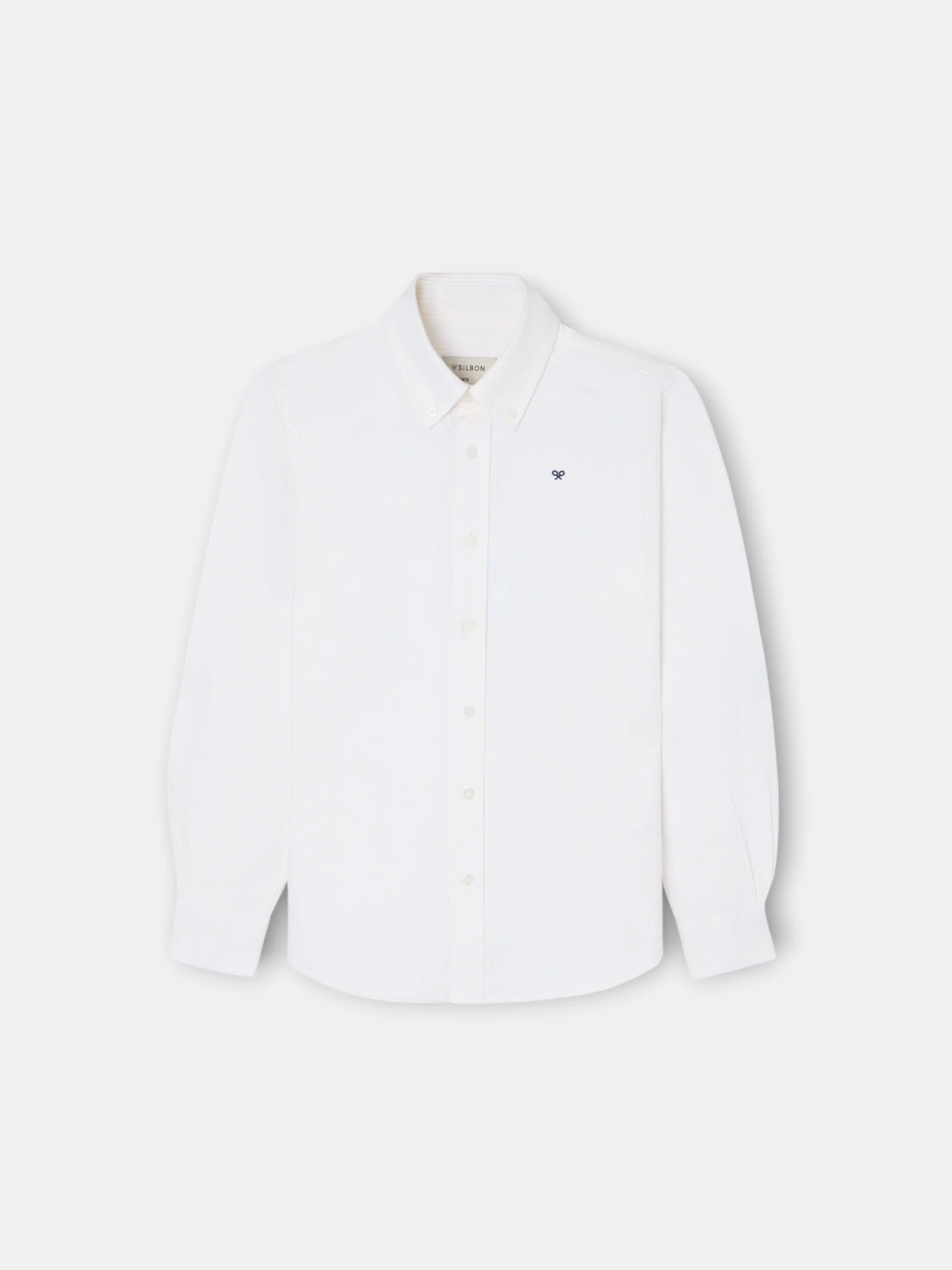 Camisa sport kids rayas oxford amarillo - Image 6