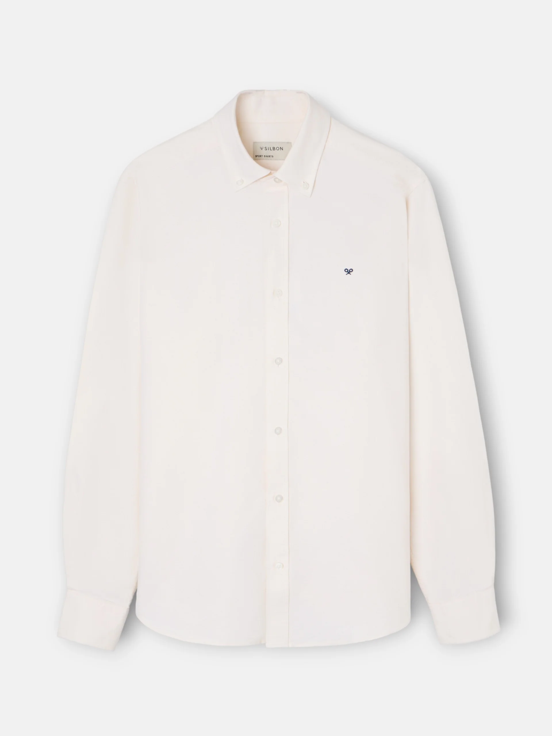 Camisa sport oxford amarilla - Image 5