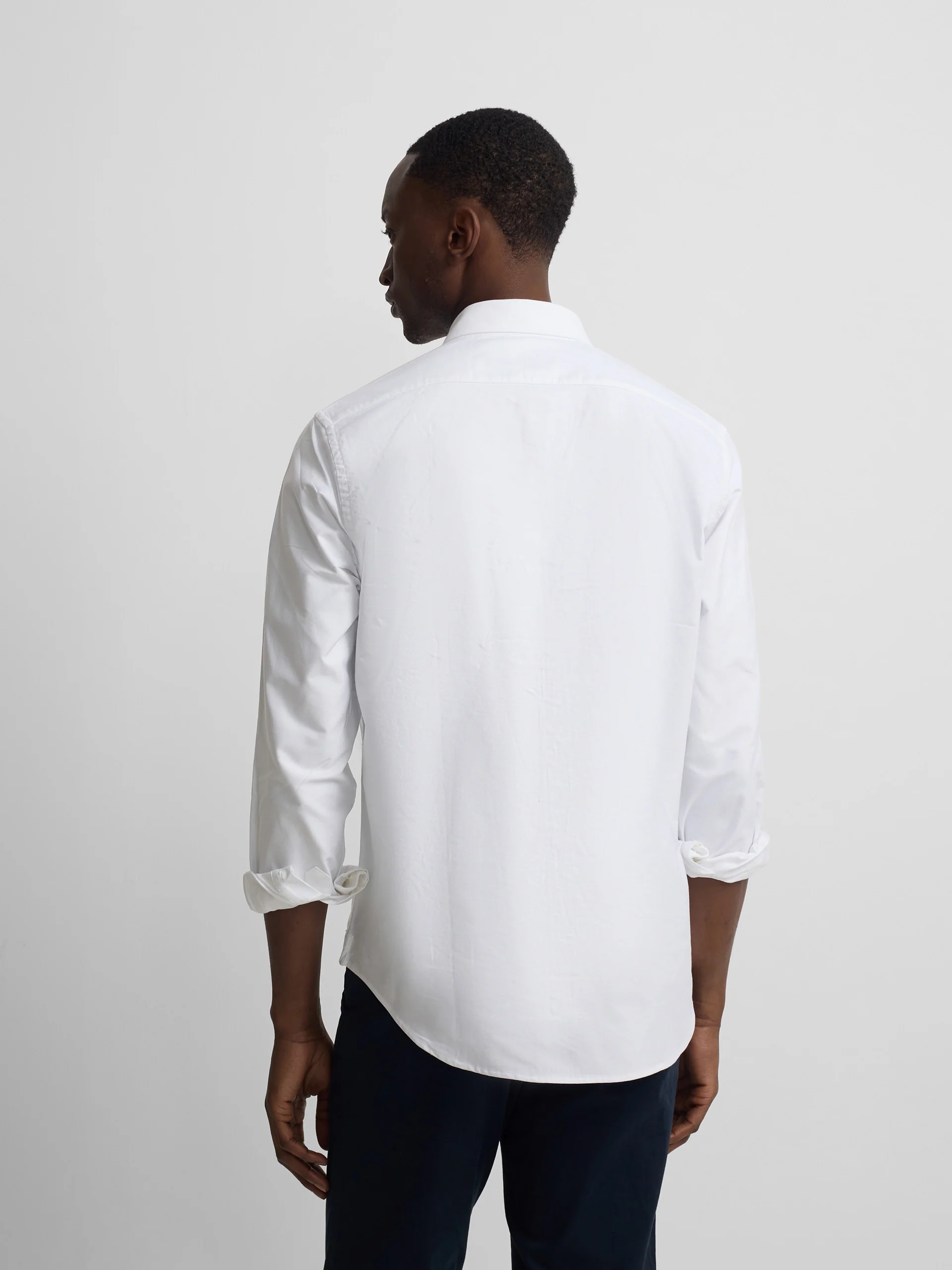 Camisa sport oxford blanca - Image 4
