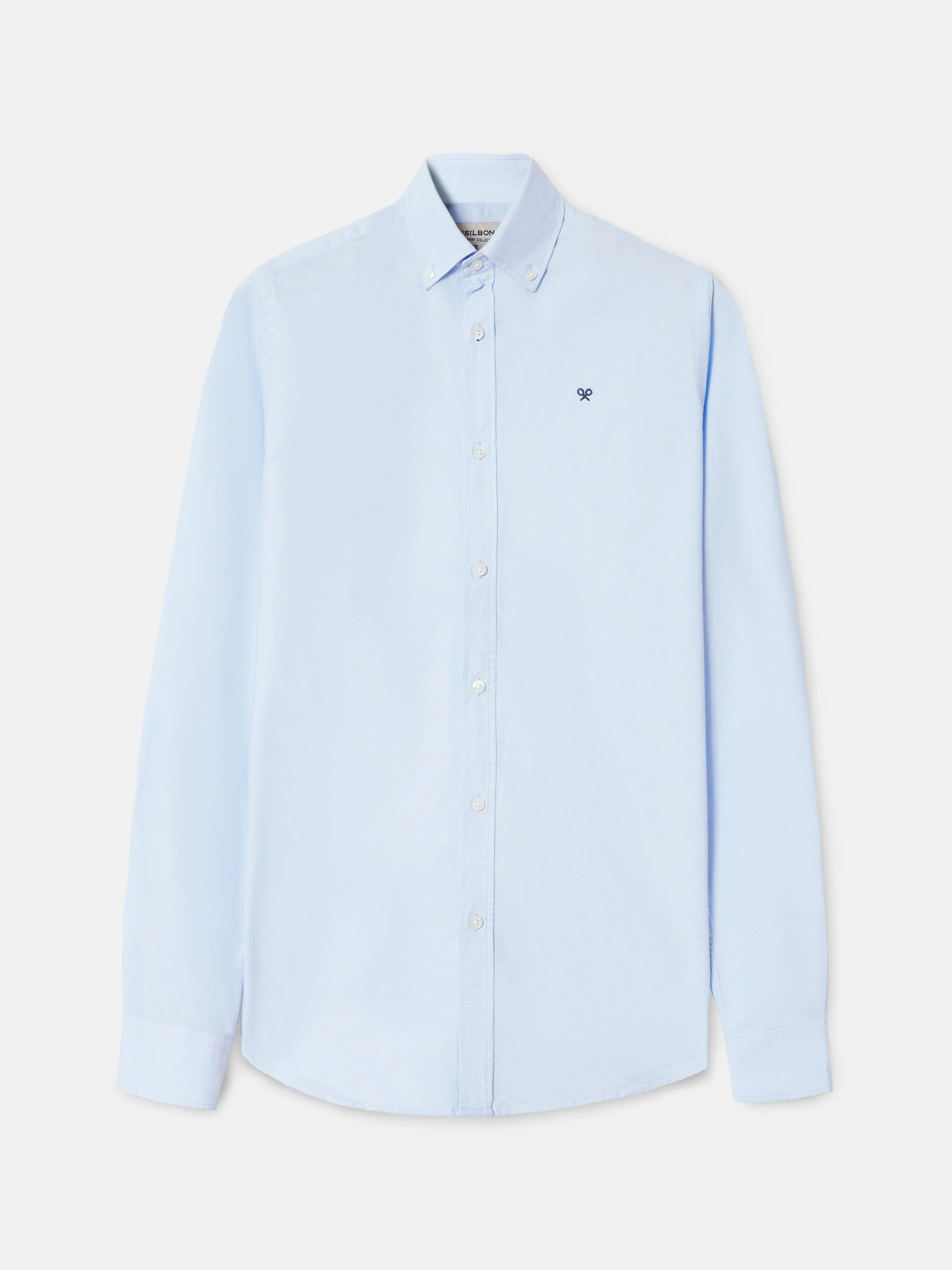 Camisa sport oxford celeste - Image 8