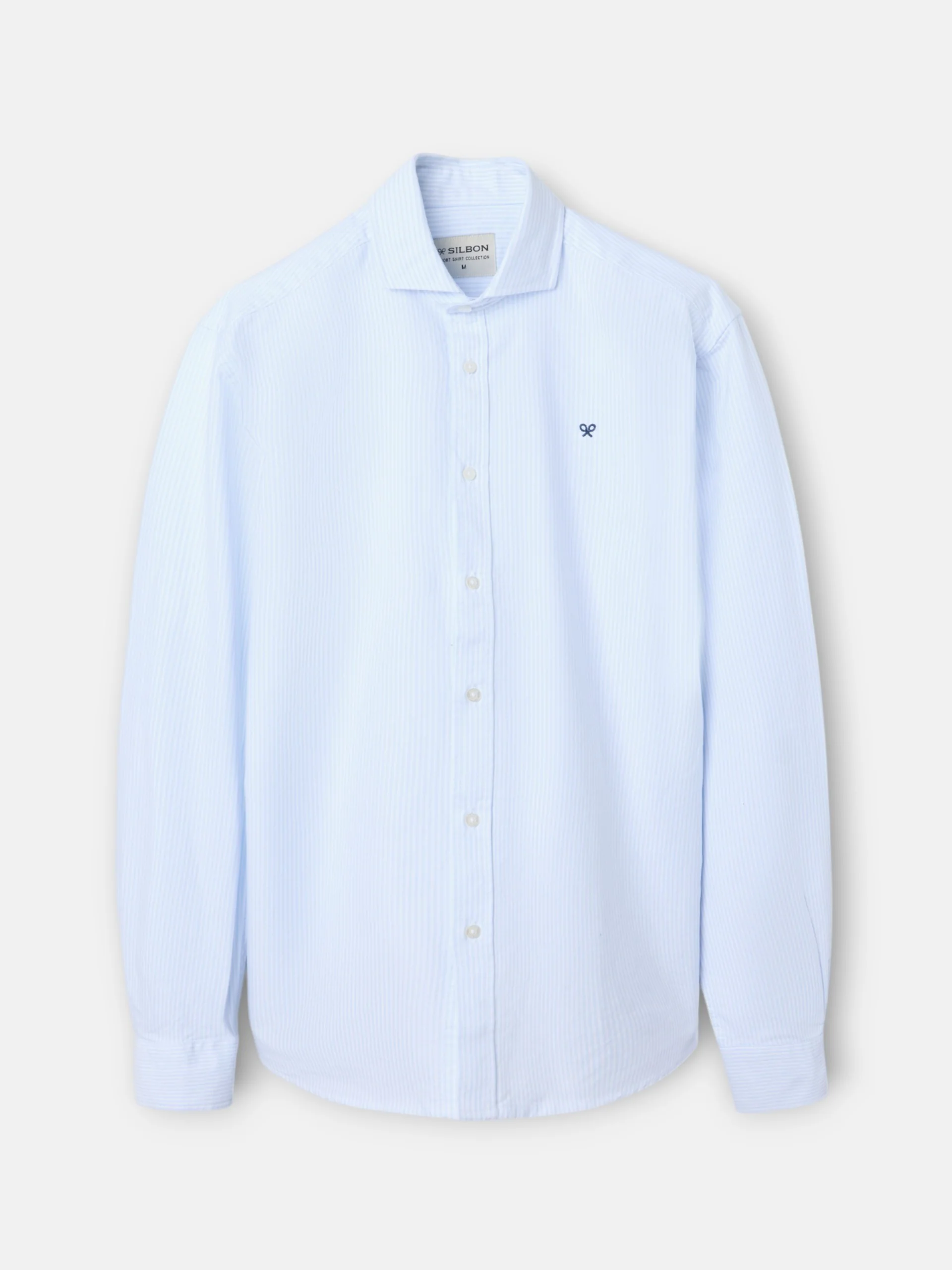 Camisa sport oxford cutaway raya celeste - Image 5