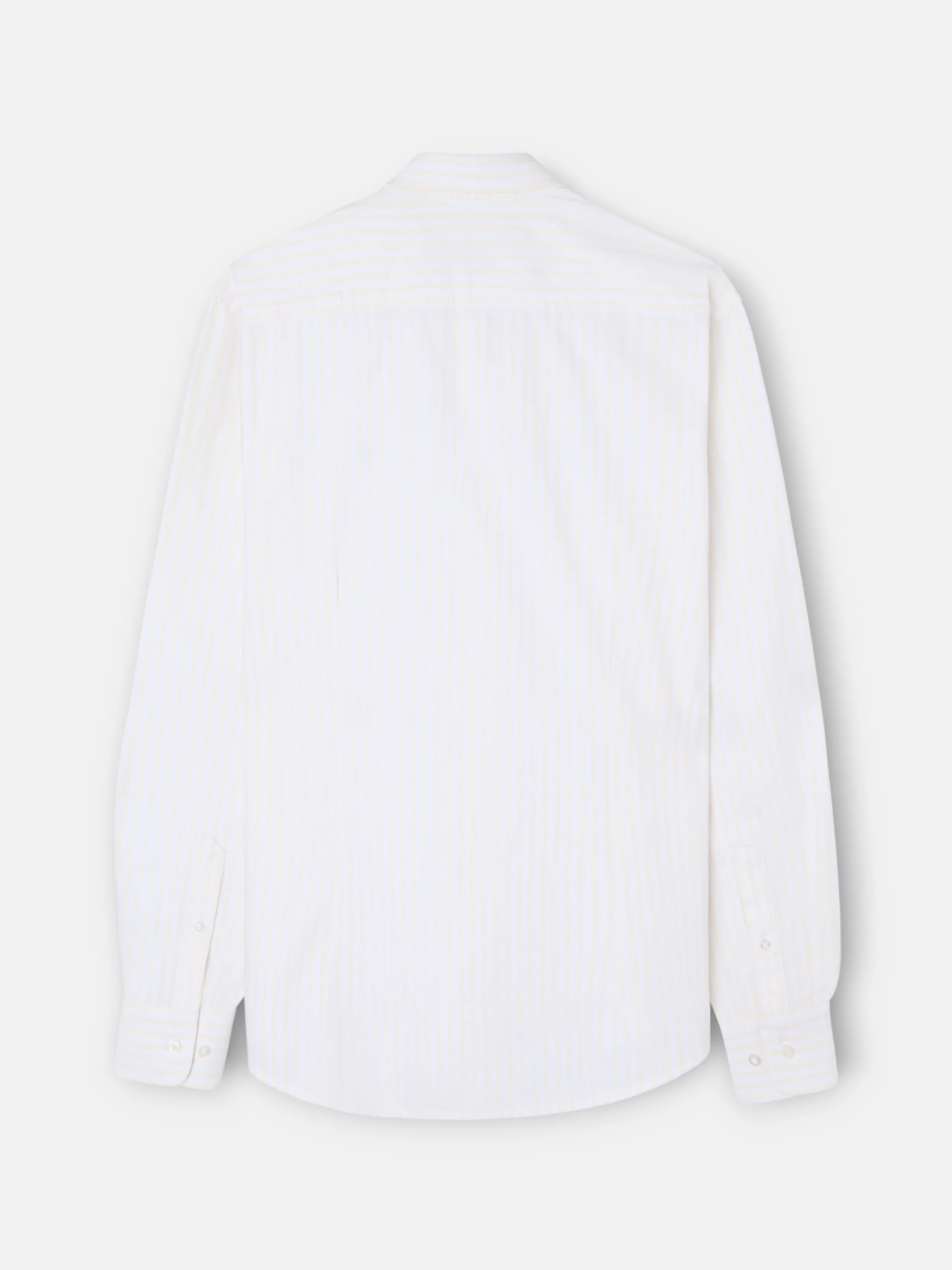 Camisa sport oxford raya media amarilla - Image 7