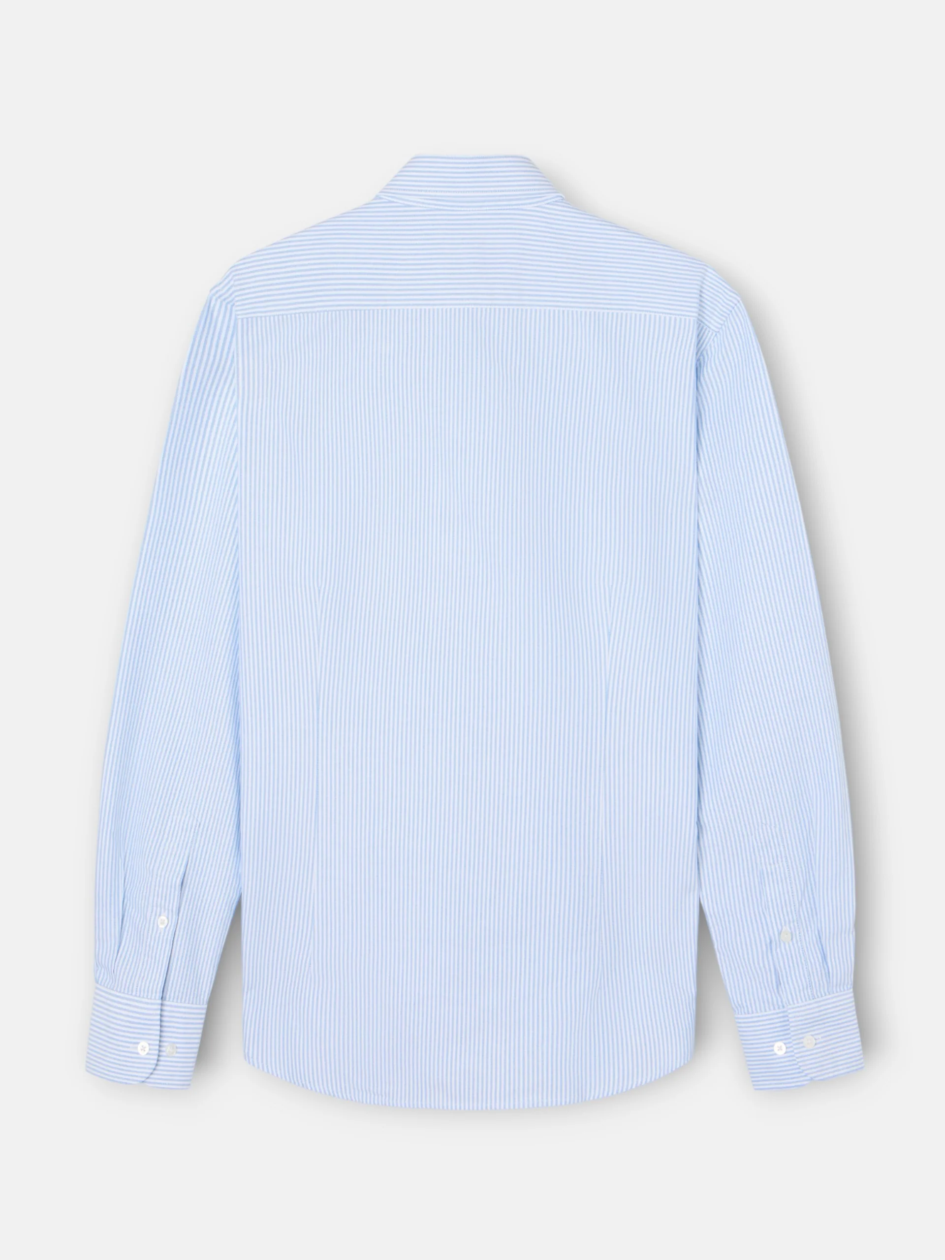 Camisa sport oxford rayas azul - Image 7