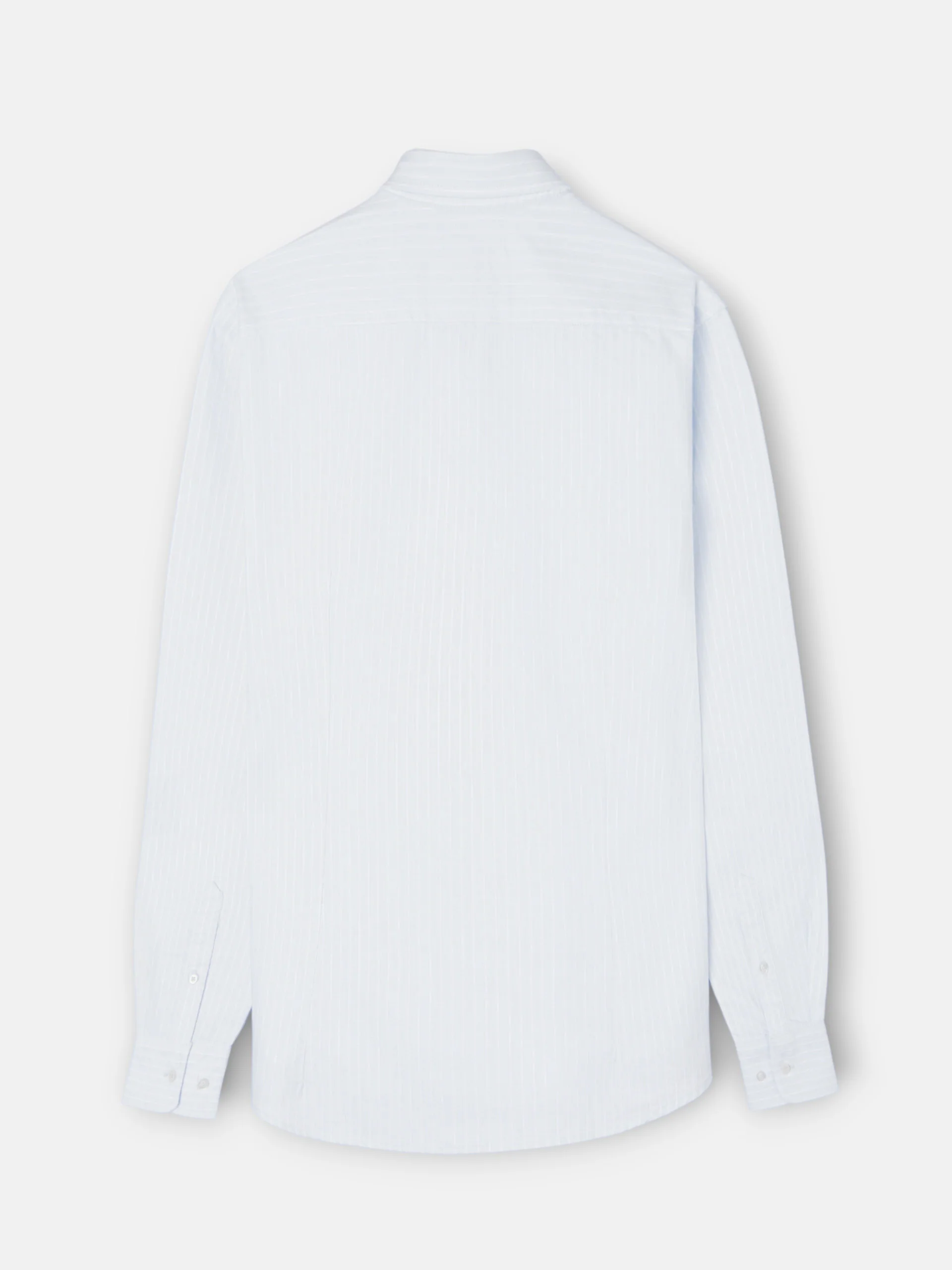 Camisa sport oxford rayas blancas celeste - Image 7