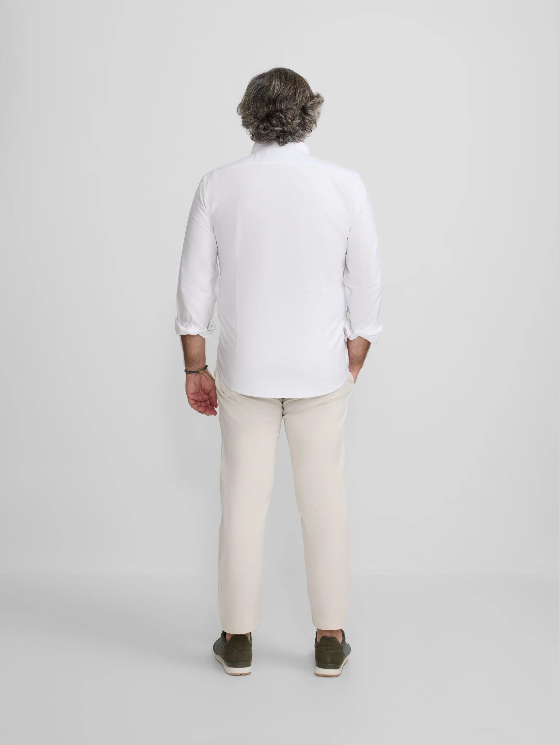 Camisa sport oxford regular fit blanca - Image 12