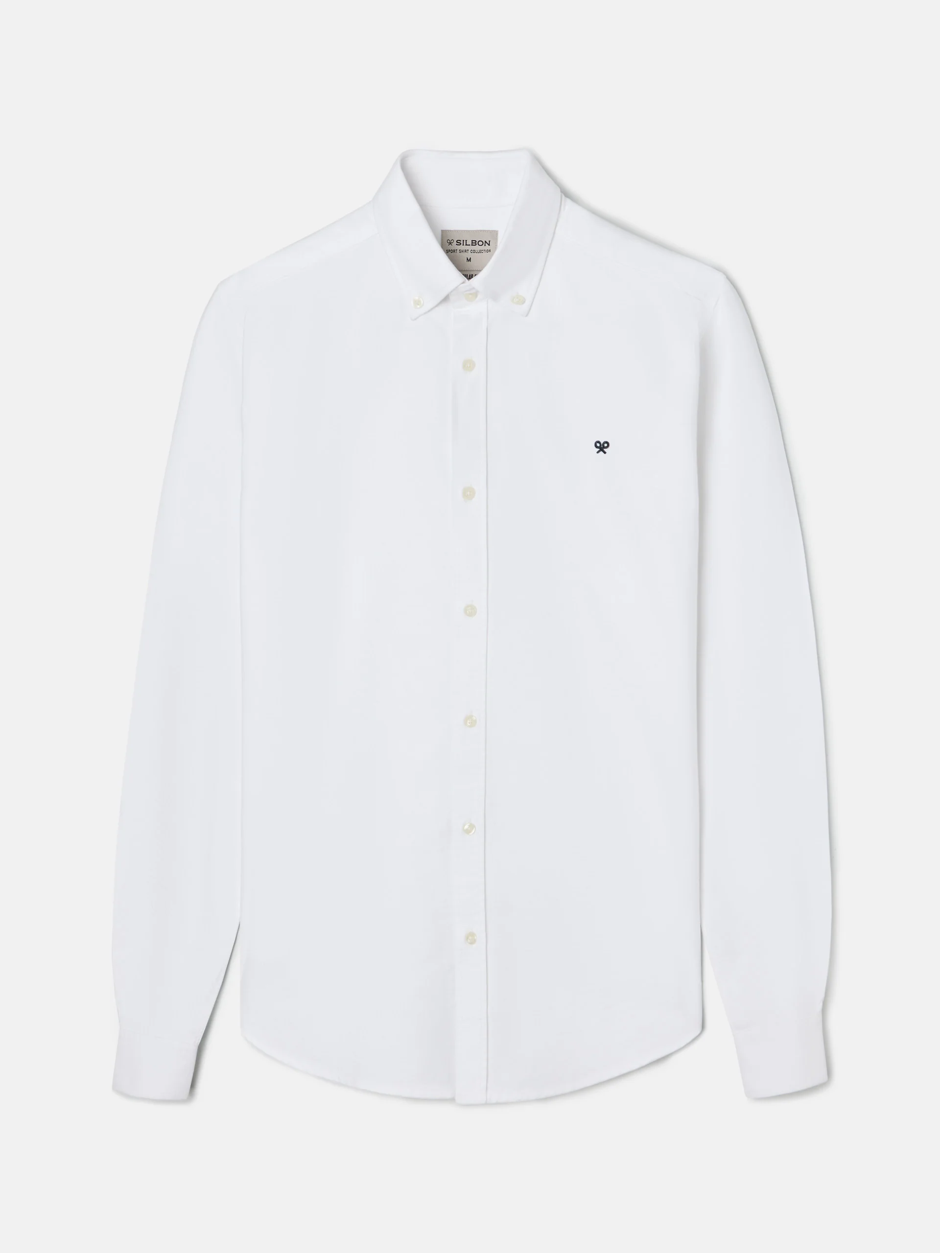 Camisa sport oxford regular fit blanca - Image 6