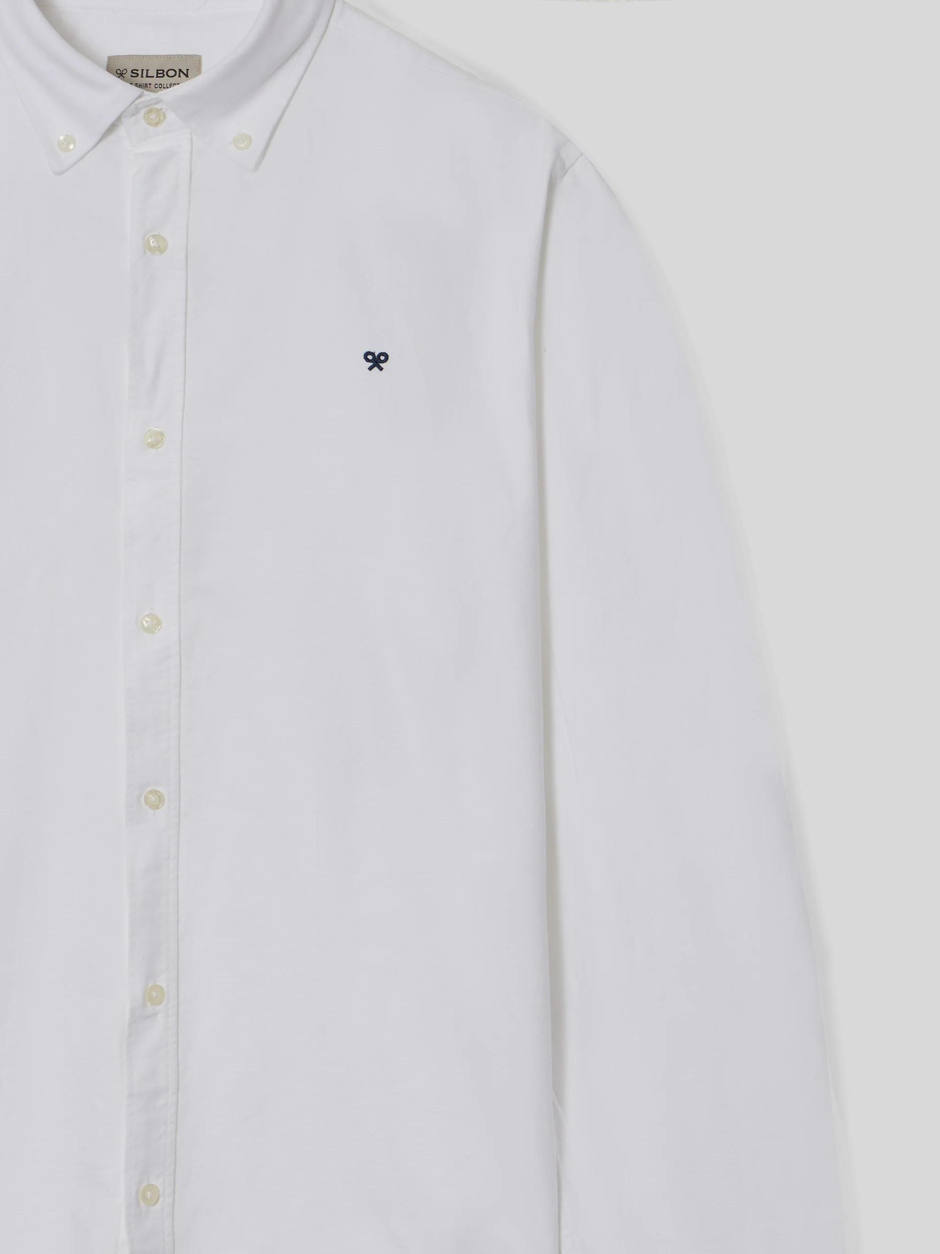 Camisa sport oxford regular fit blanca - Image 7