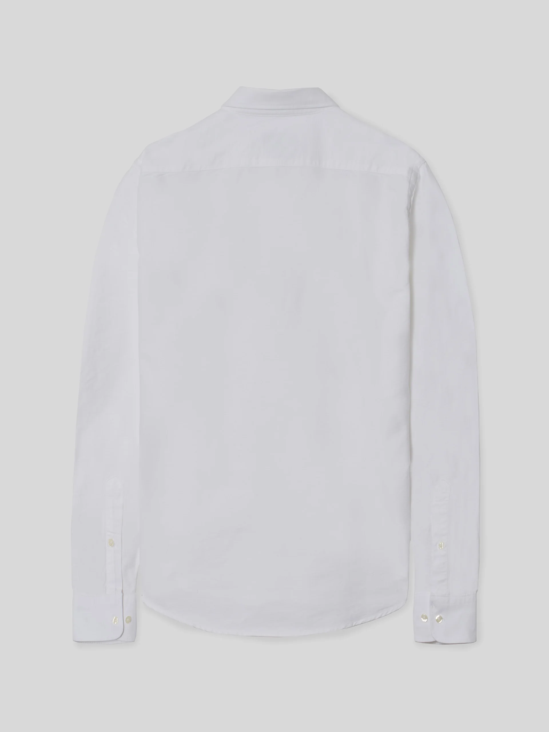 Camisa sport oxford regular fit blanca - Image 8
