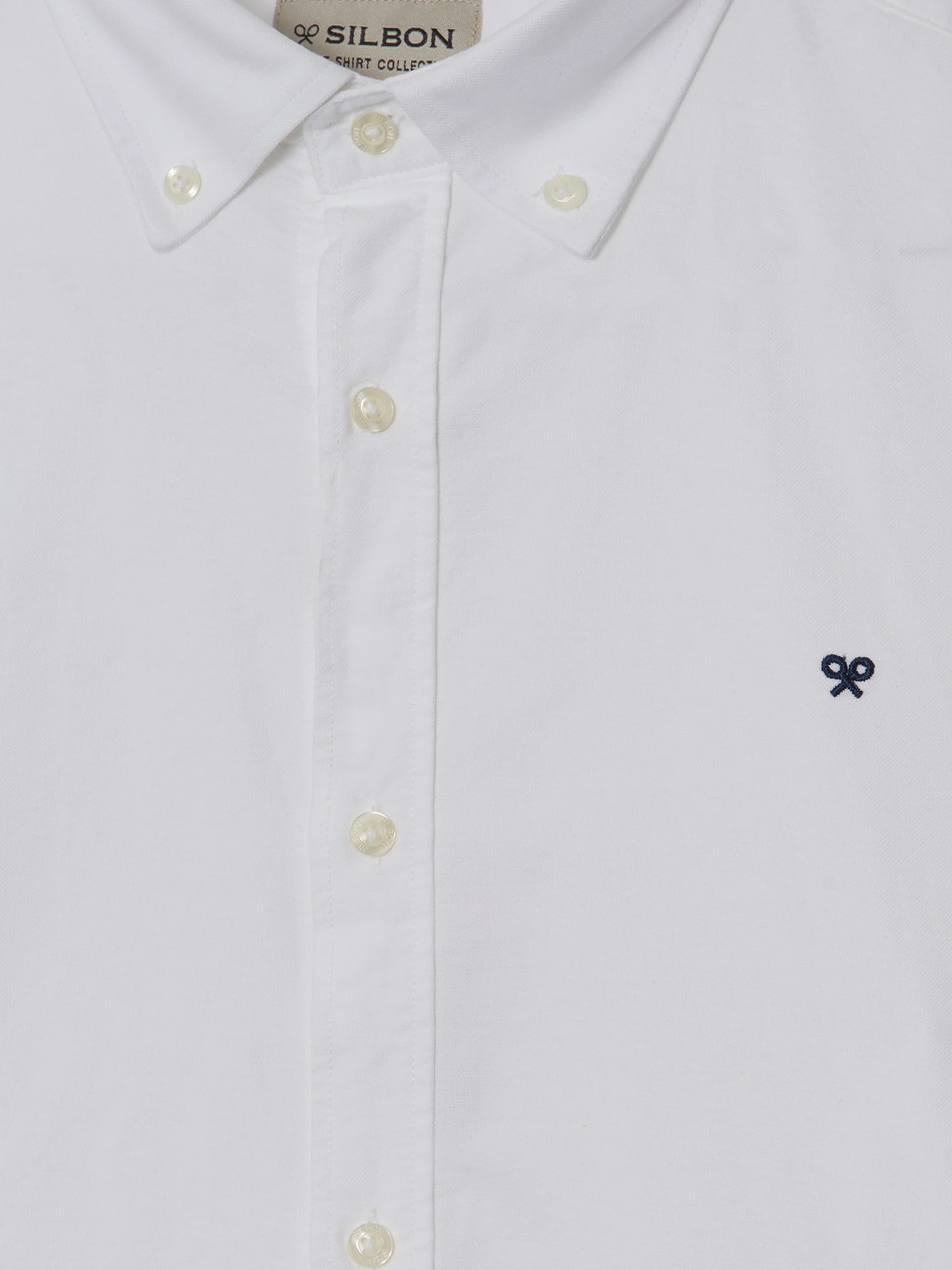 Camisa sport oxford regular fit blanca - Image 9