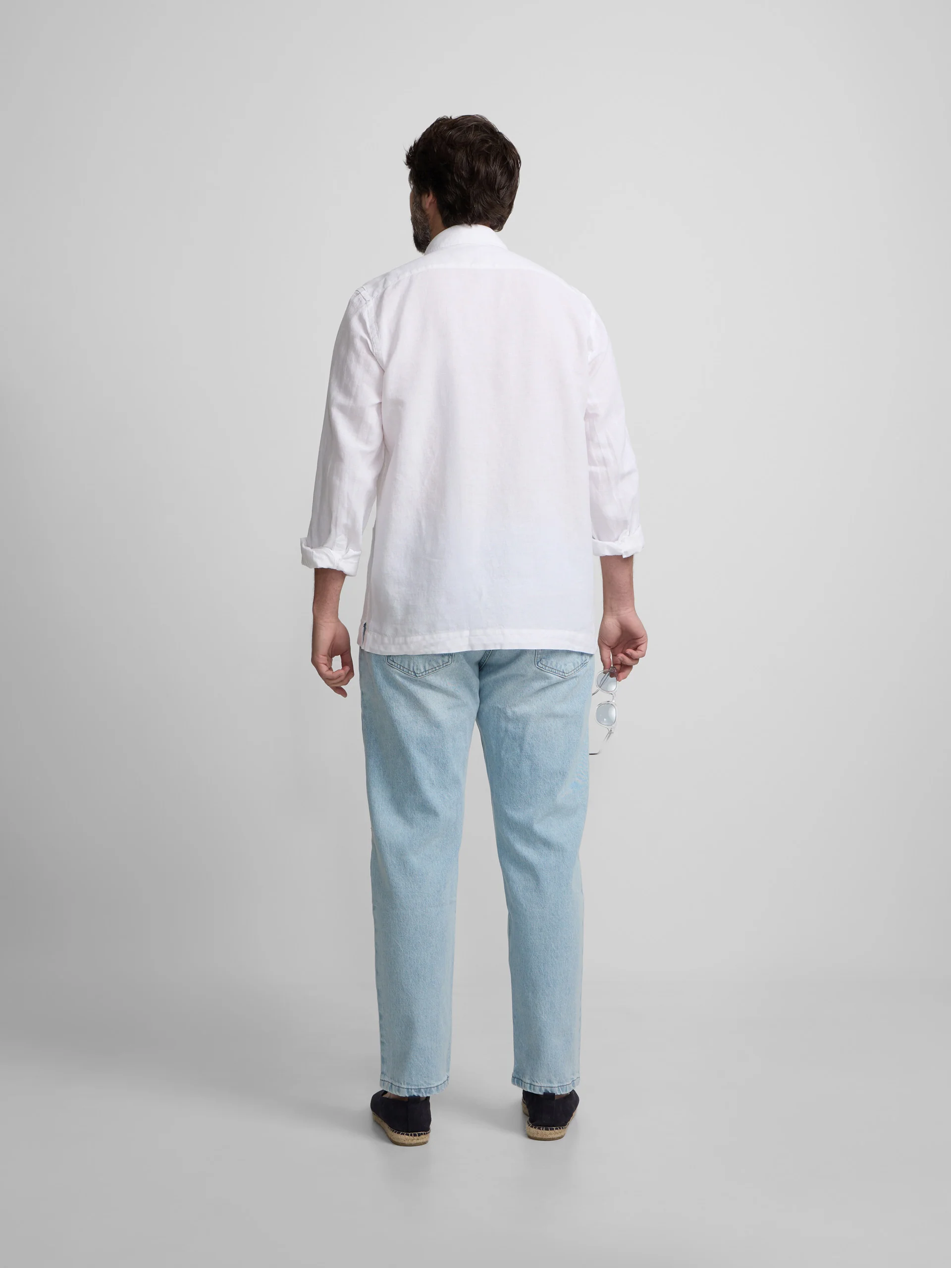 Camisa sport pockets blanco - Image 14