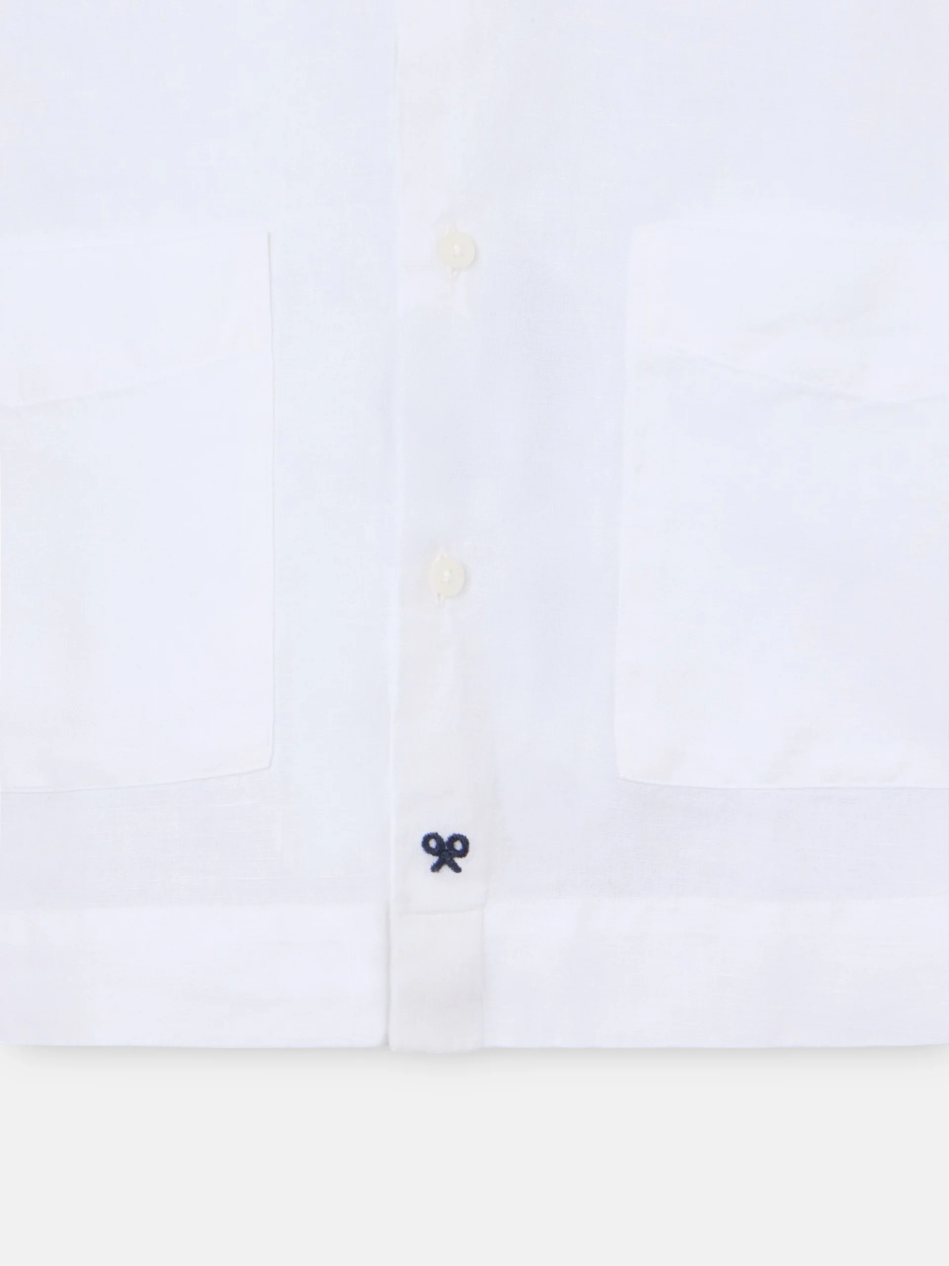 Camisa sport pockets blanco - Image 3