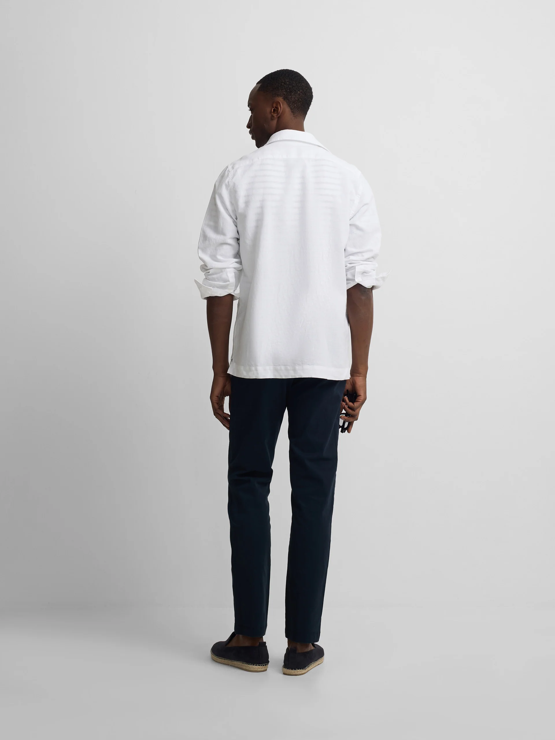 Camisa sport pockets blanco - Image 7
