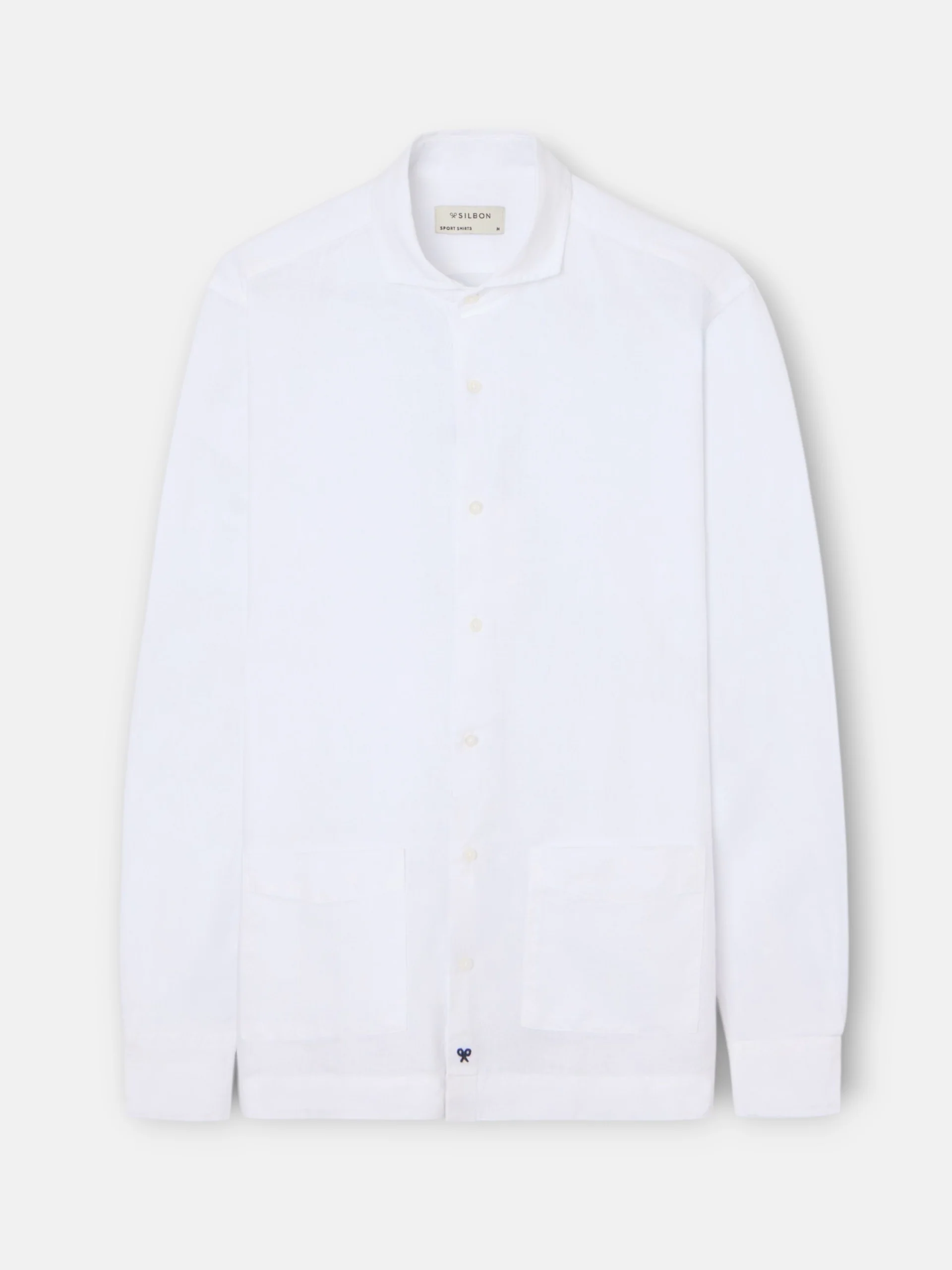 Camisa sport pockets blanco - Image 8