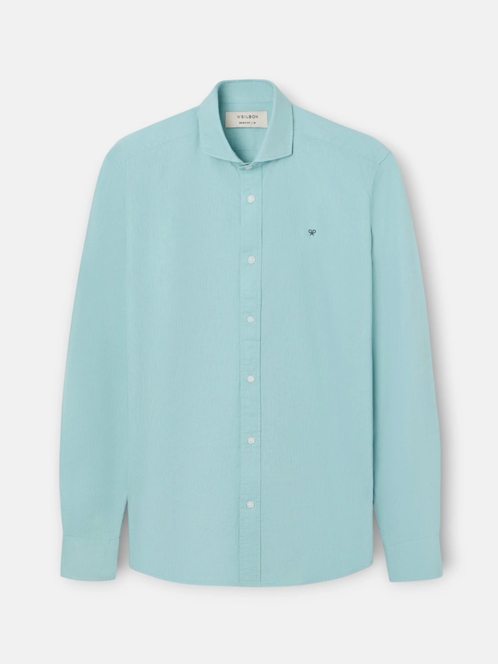 Camisa sport summer lino aguamarina - Image 5