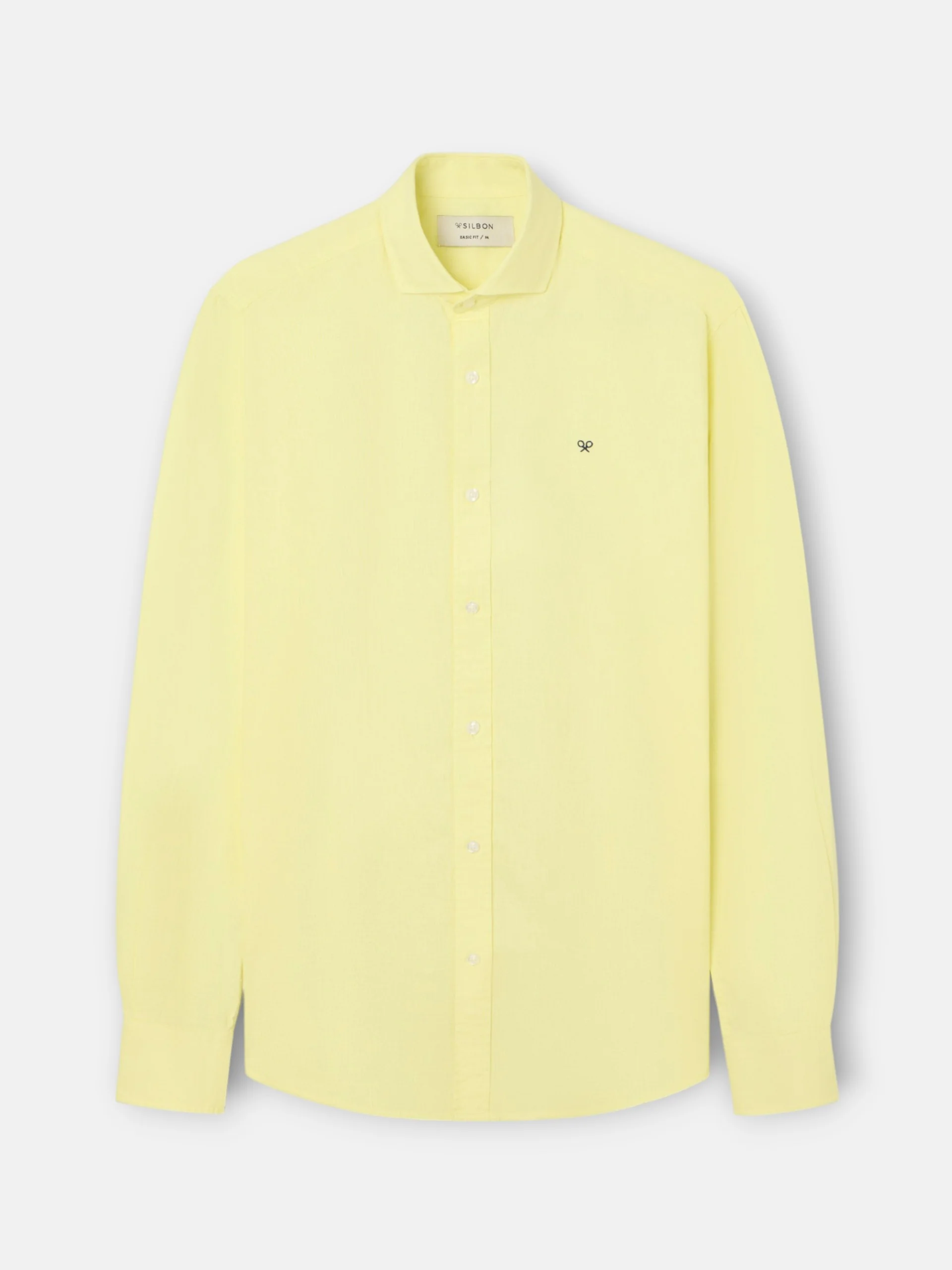 Camisa sport summer lino amarillo - Image 5