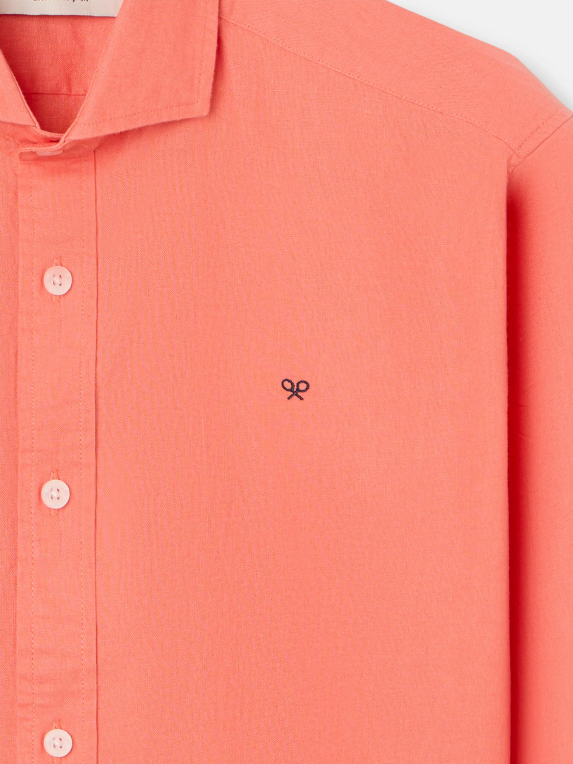 Camisa sport summer lino coral - Image 2