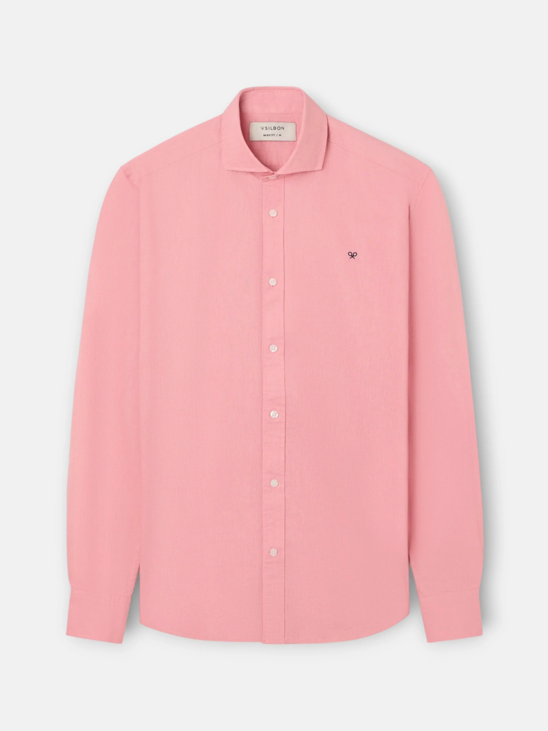 Camisa sport summer lino rosa - Image 8