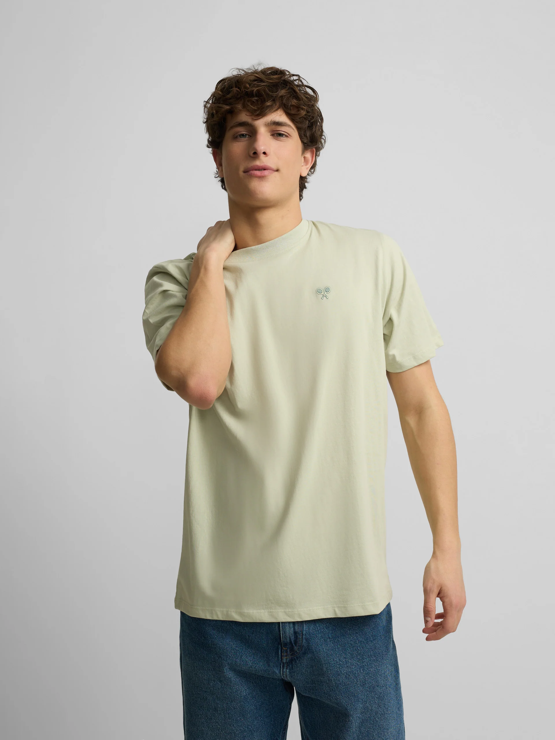 Camiseta apres tennis verde claro - Image 4