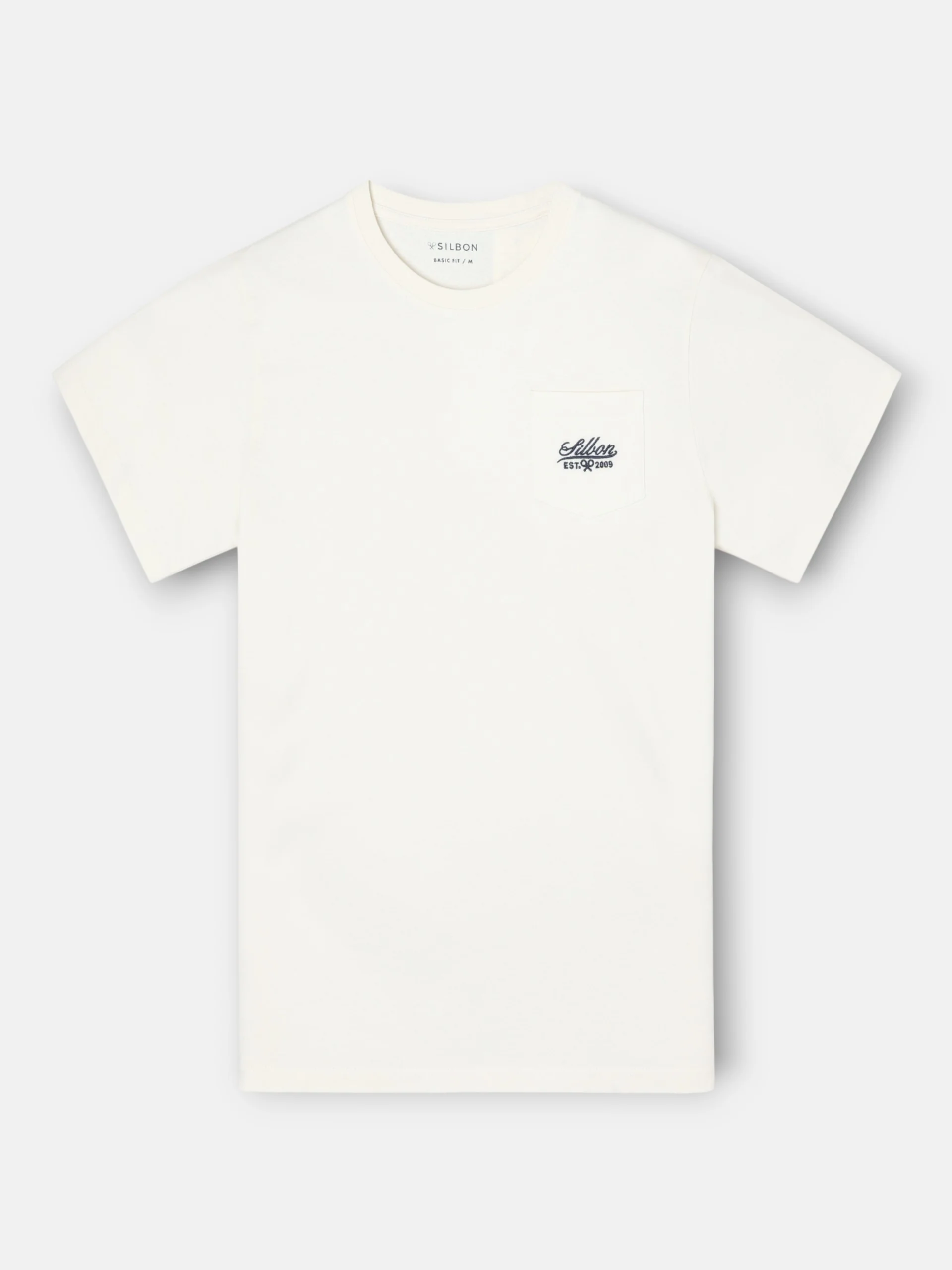 Camiseta bolsillo garmet dye blanco - Image 5