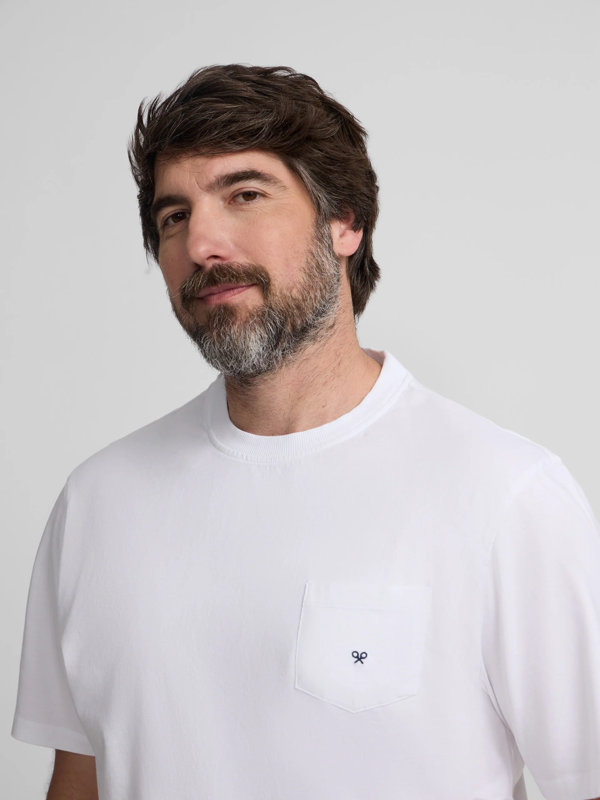 Camiseta clasica bolsillo minilogo blanca - Image 10