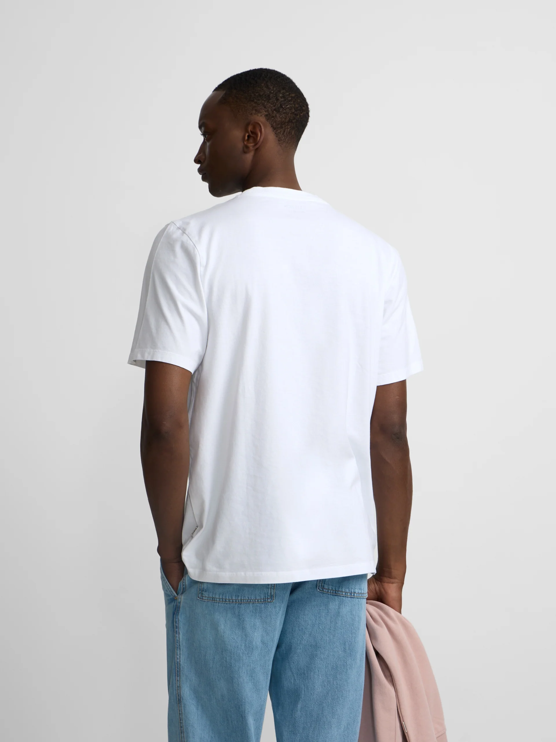Camiseta clasica bolsillo minilogo blanca - Image 6