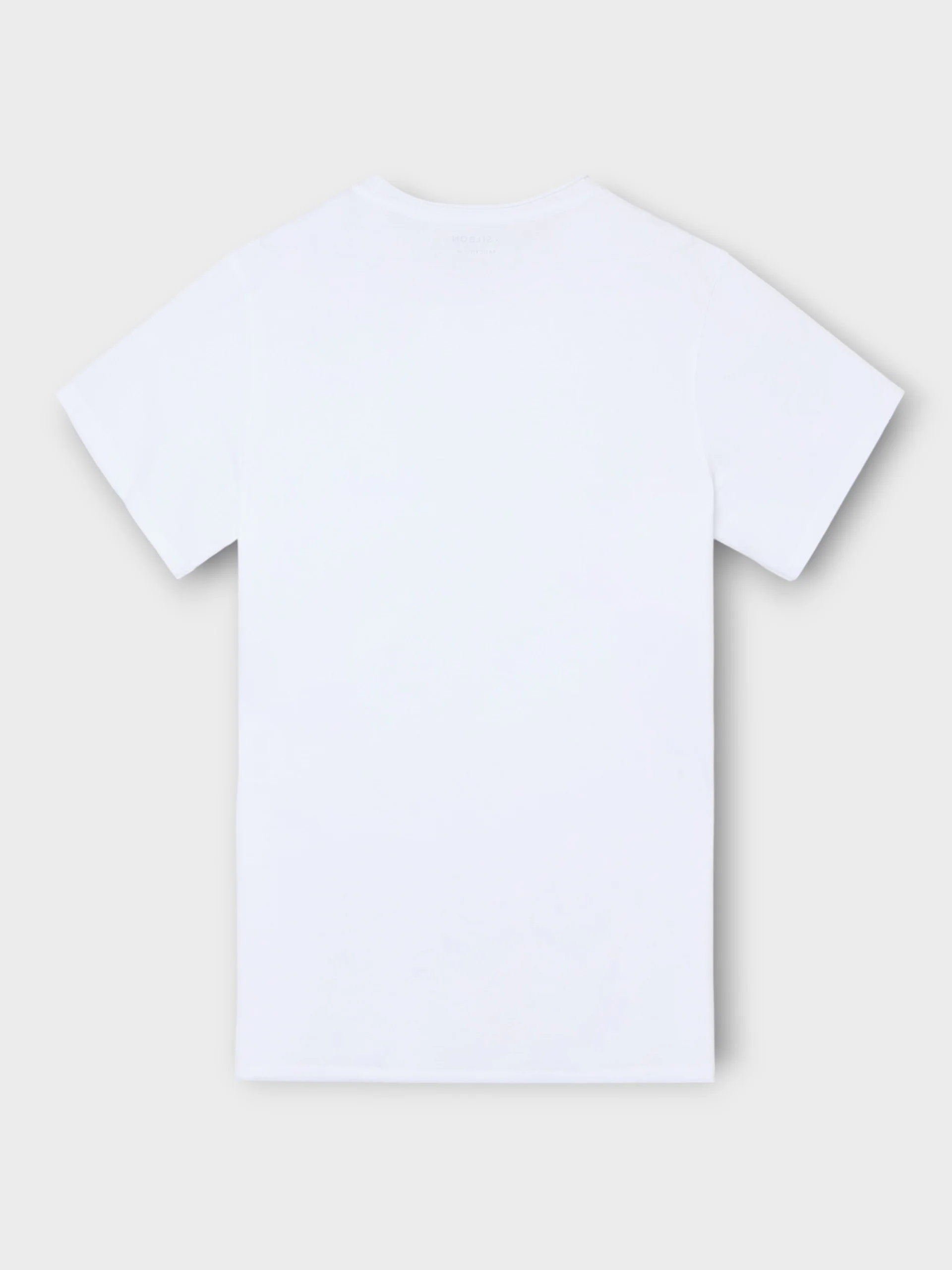 Camiseta cuello roll blanca - Image 9