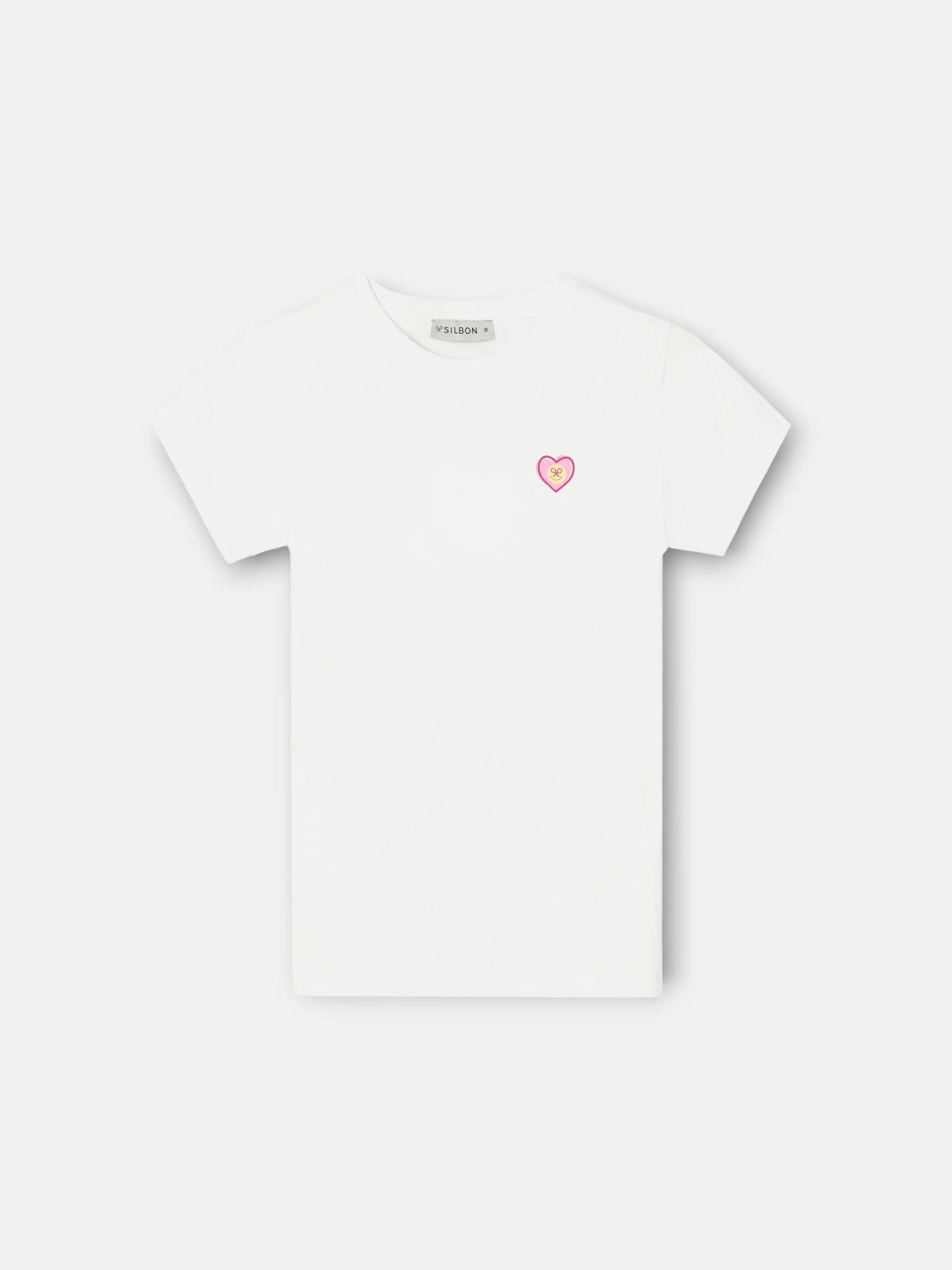 Camiseta girl silbon love blanca - Image 6