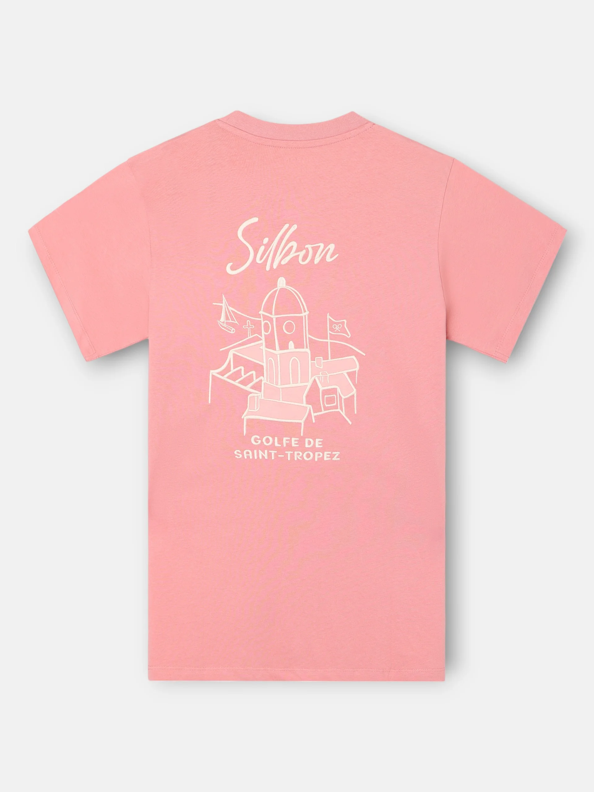 Camiseta Golfe de Saint-Tropez coral - Image 5