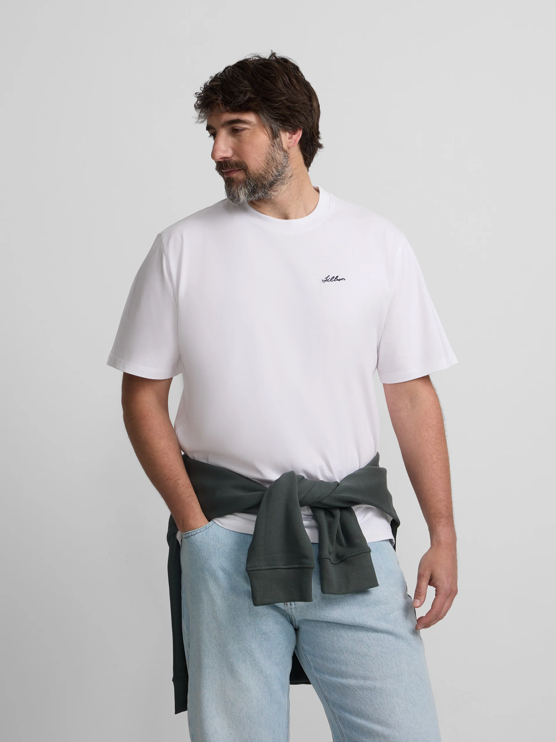 Camiseta hotel bleu blanca - Image 11