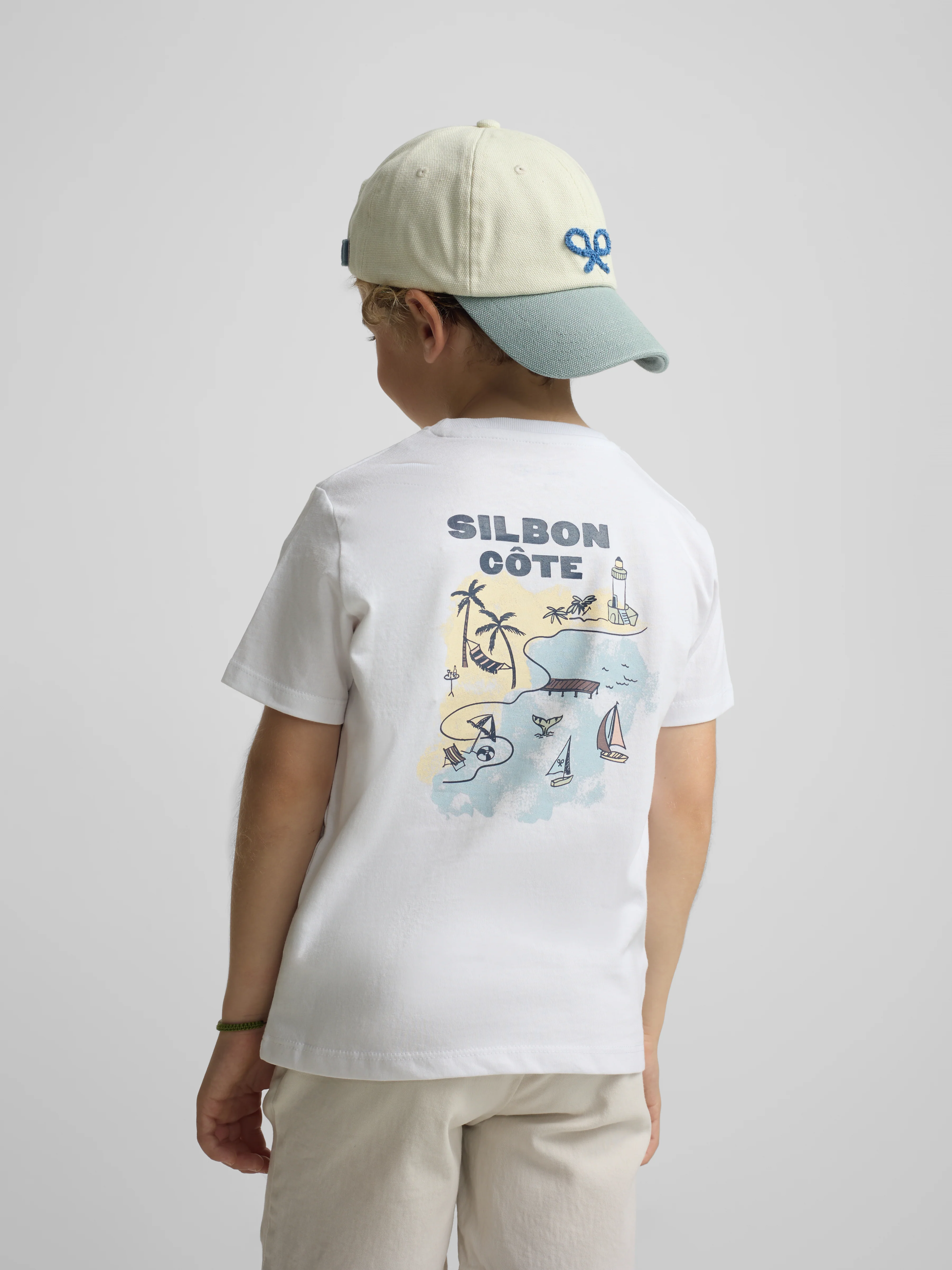 Camiseta kids cote blanco