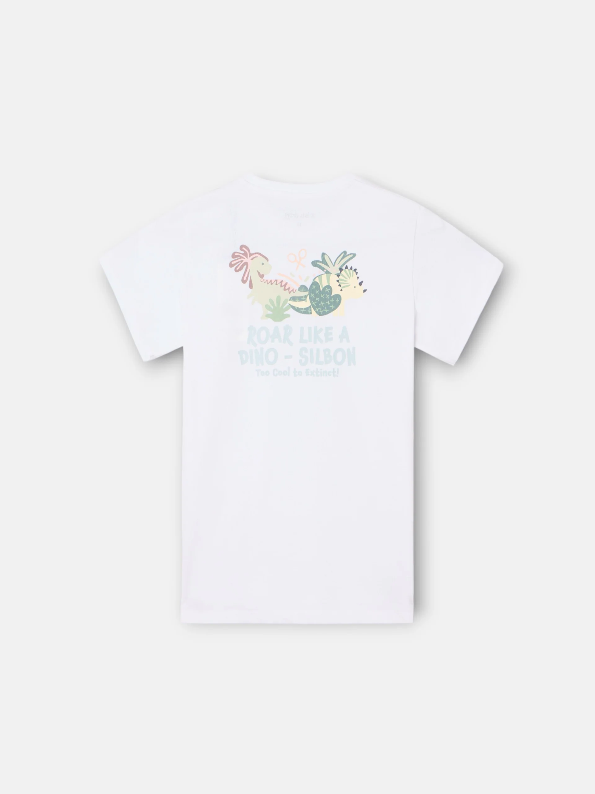 Camiseta kids dino blanco - Image 7
