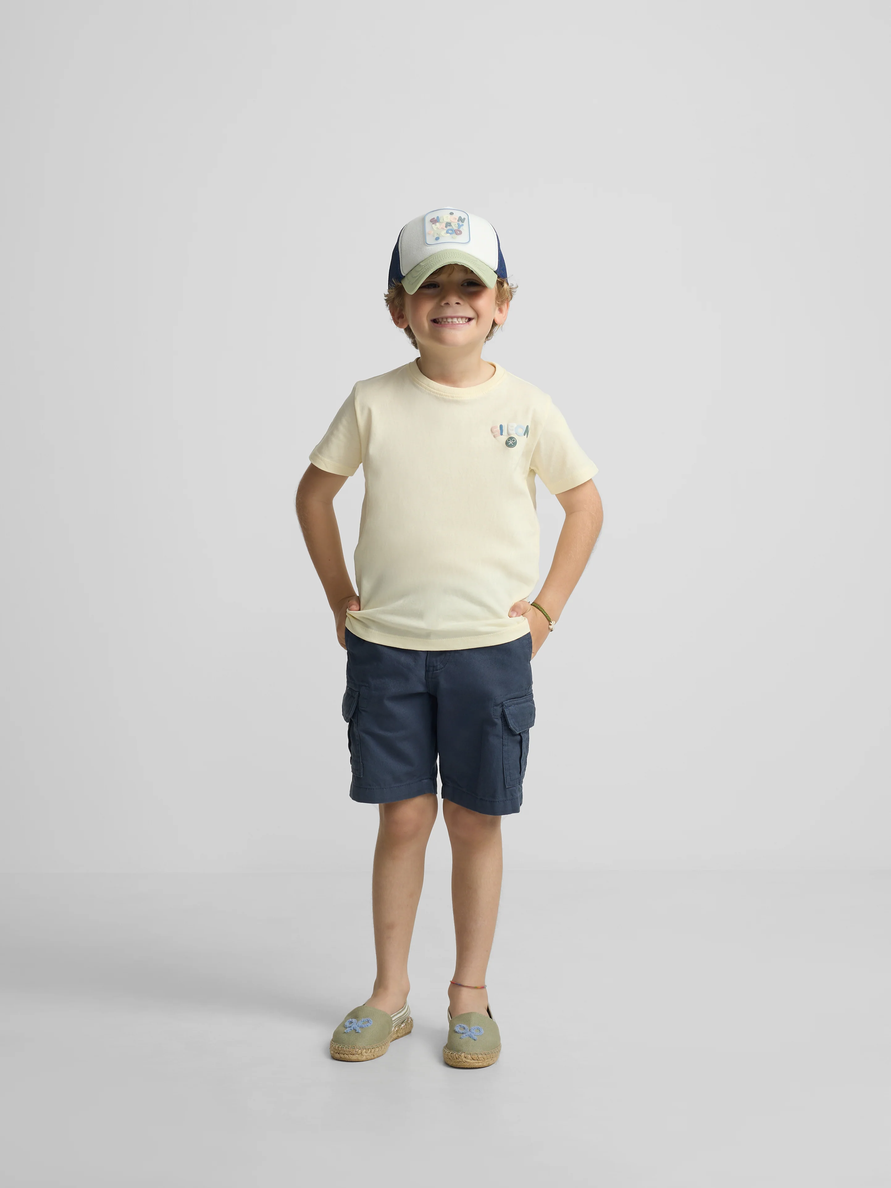 Camiseta kids happy amarillo - Image 4