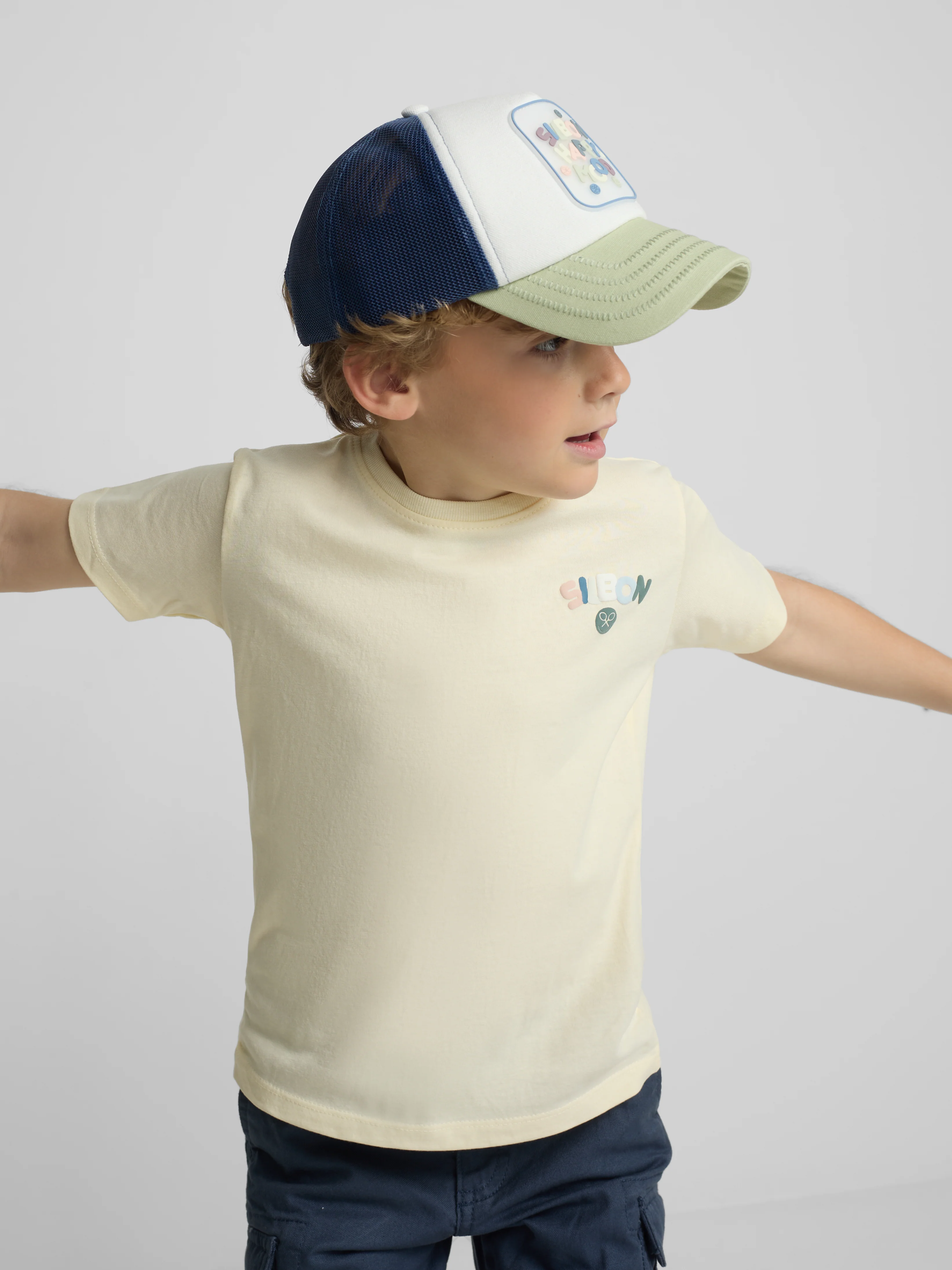 Camiseta kids happy amarillo - Image 5