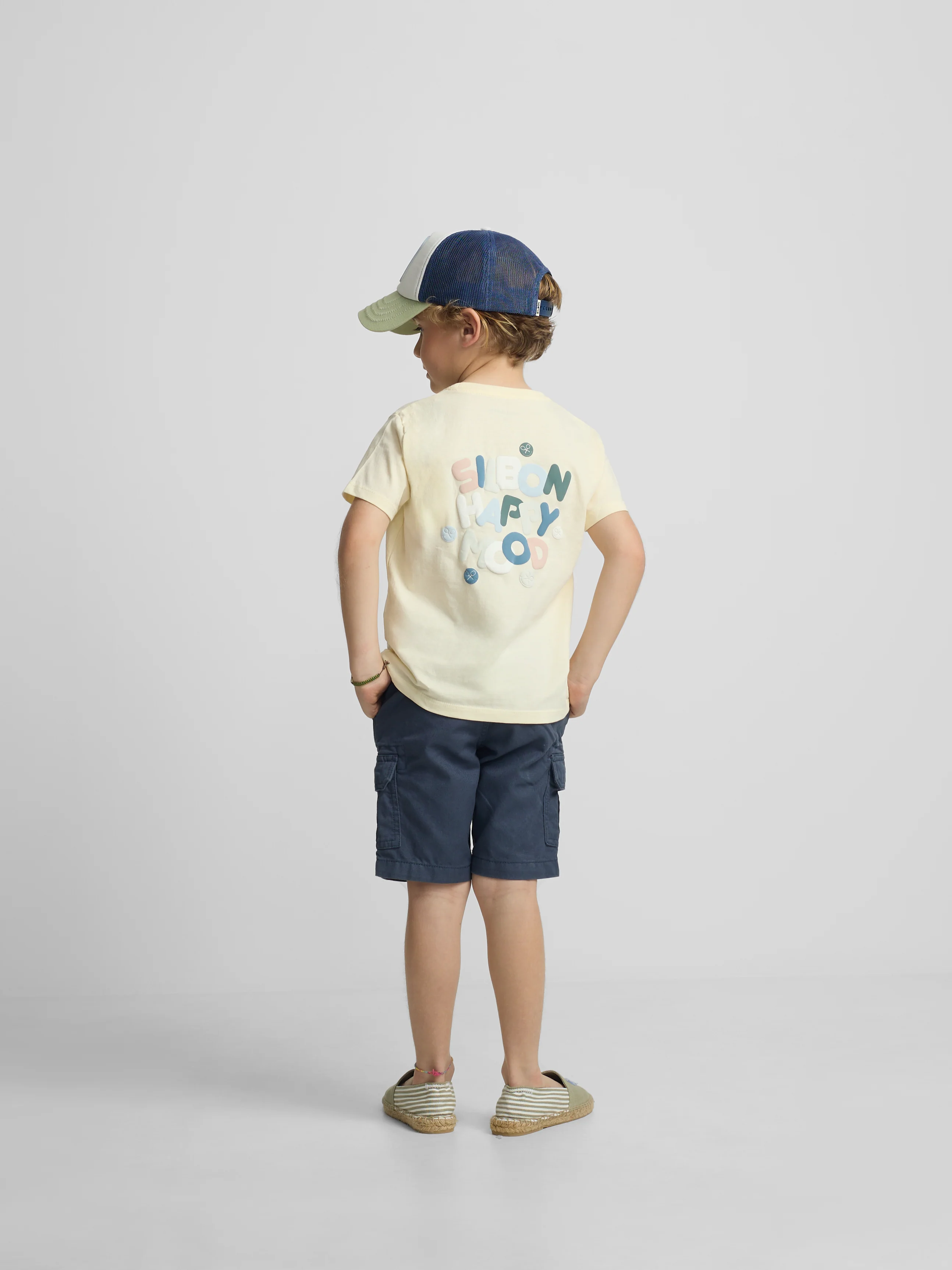 Camiseta kids happy amarillo - Image 7