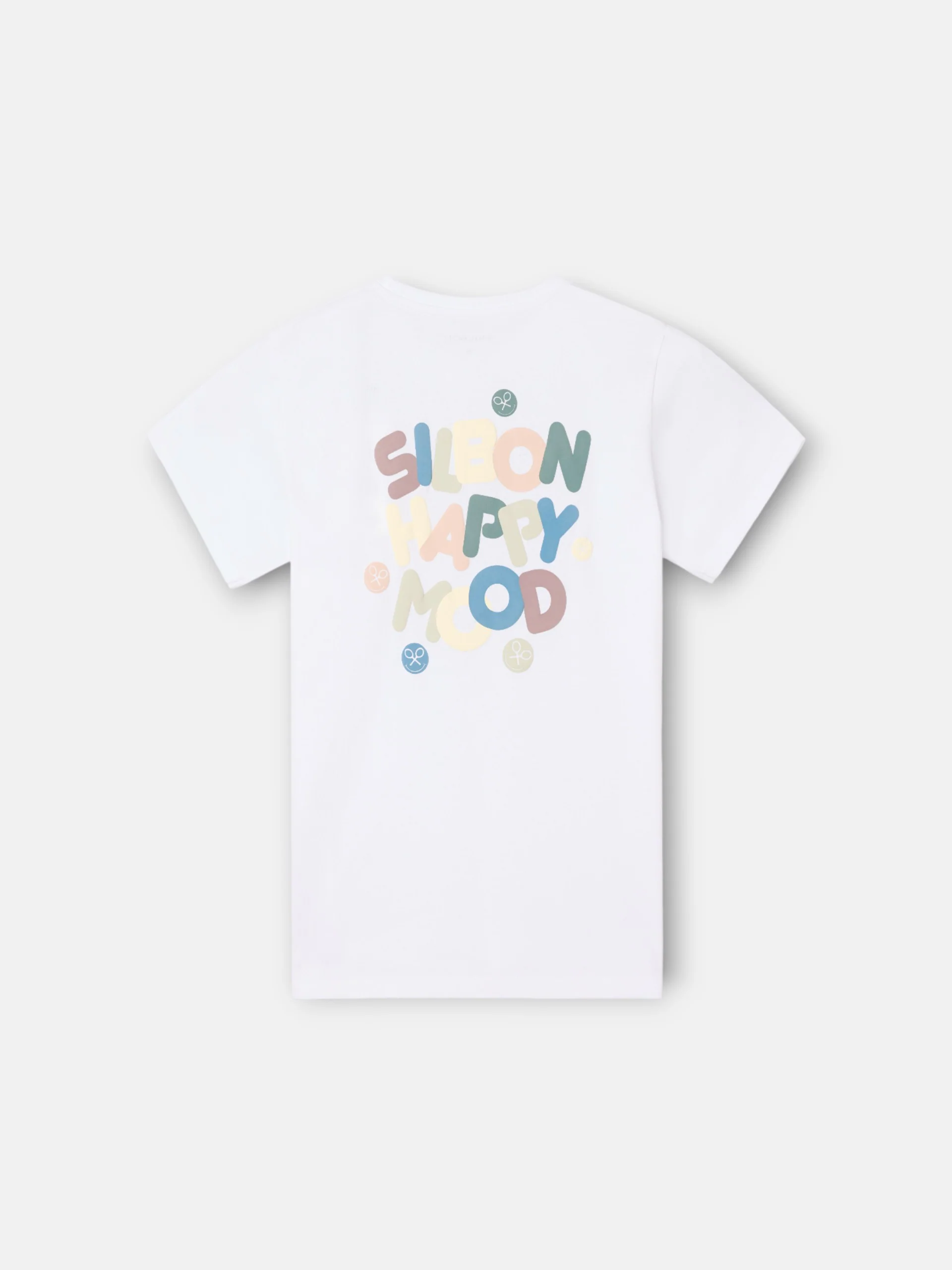Camiseta kids happy blanco - Image 10