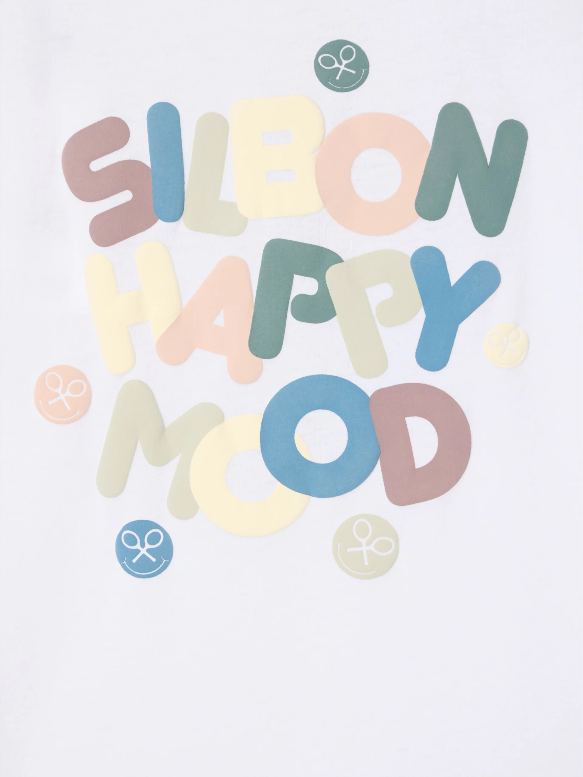 Camiseta kids happy blanco - Image 9