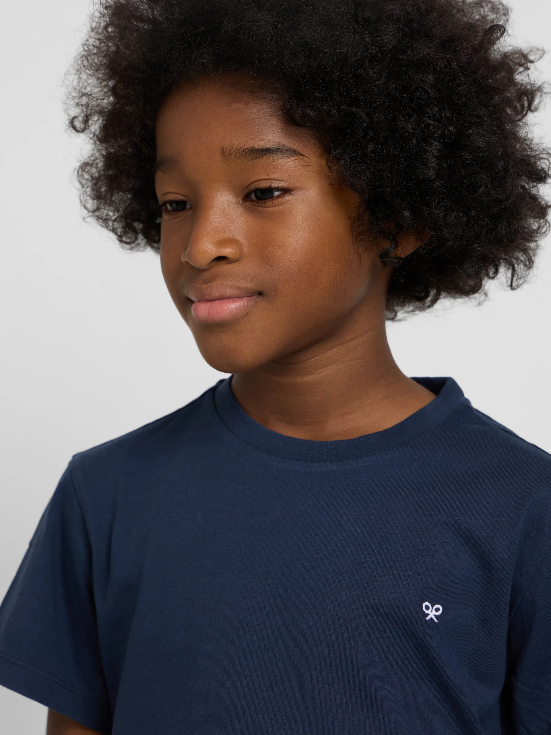 Camiseta kids minilogo azul marino - Image 4