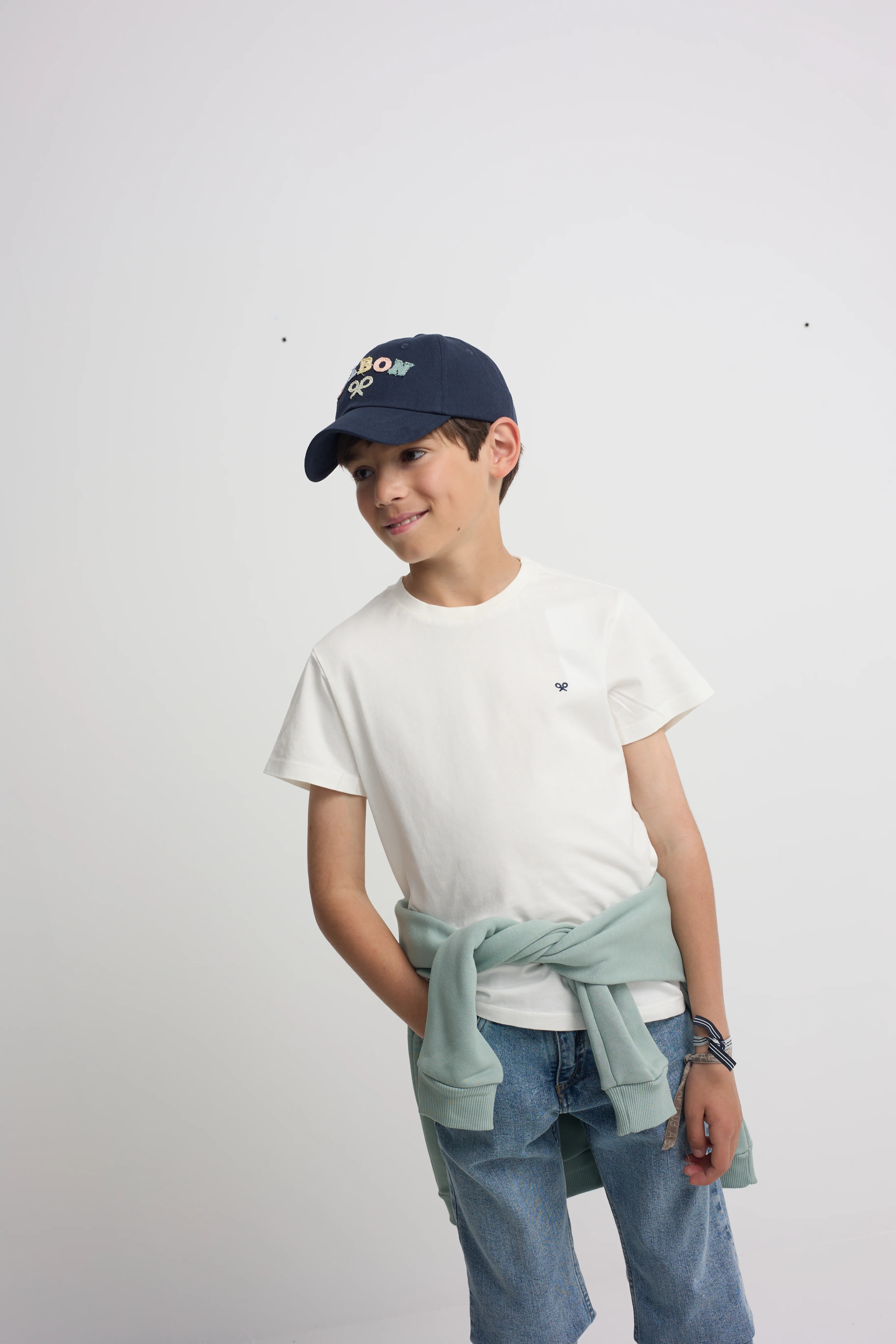 Camiseta kids minilogo blanca - Image 3