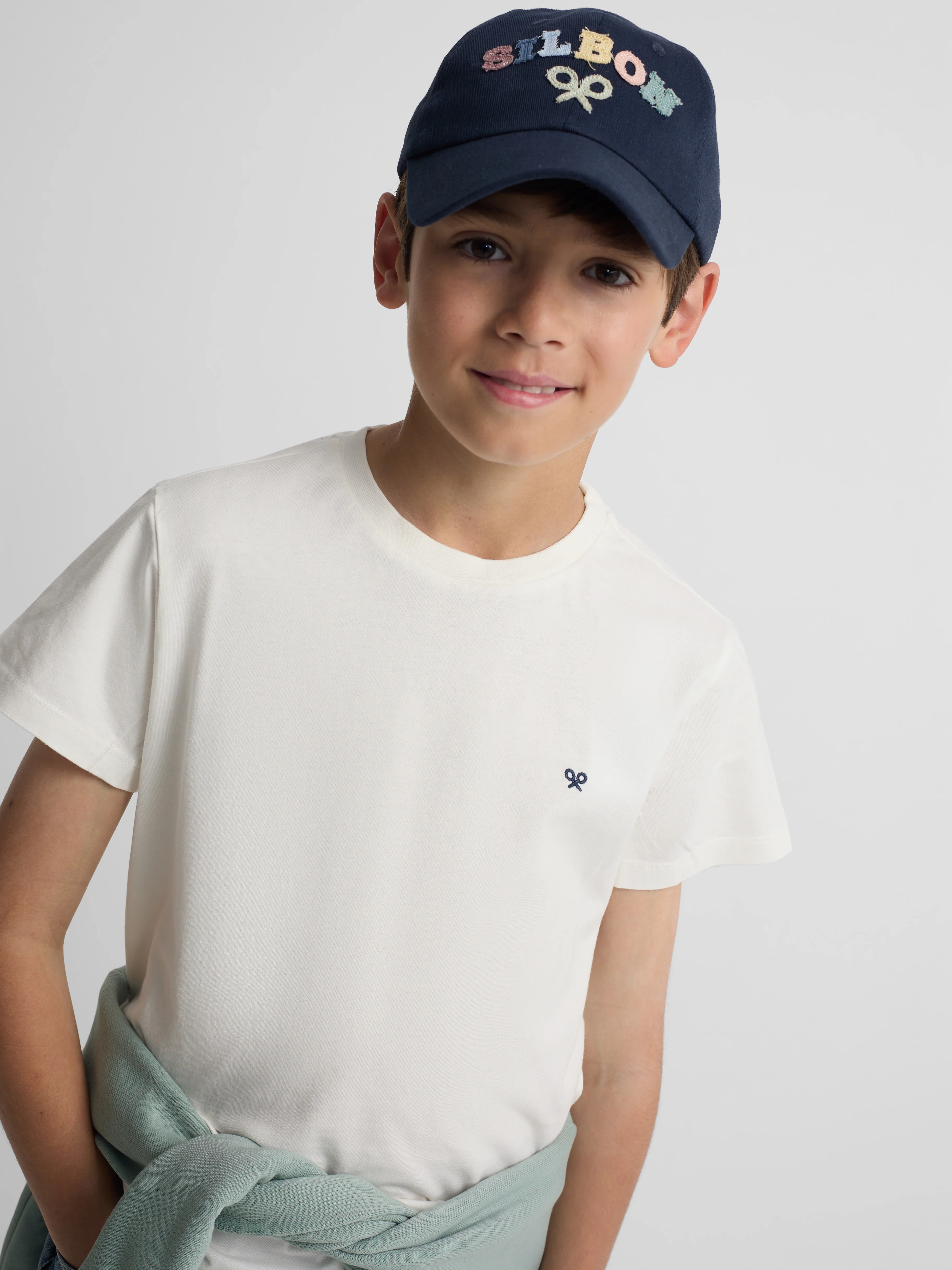 Camiseta kids minilogo blanca - Image 6