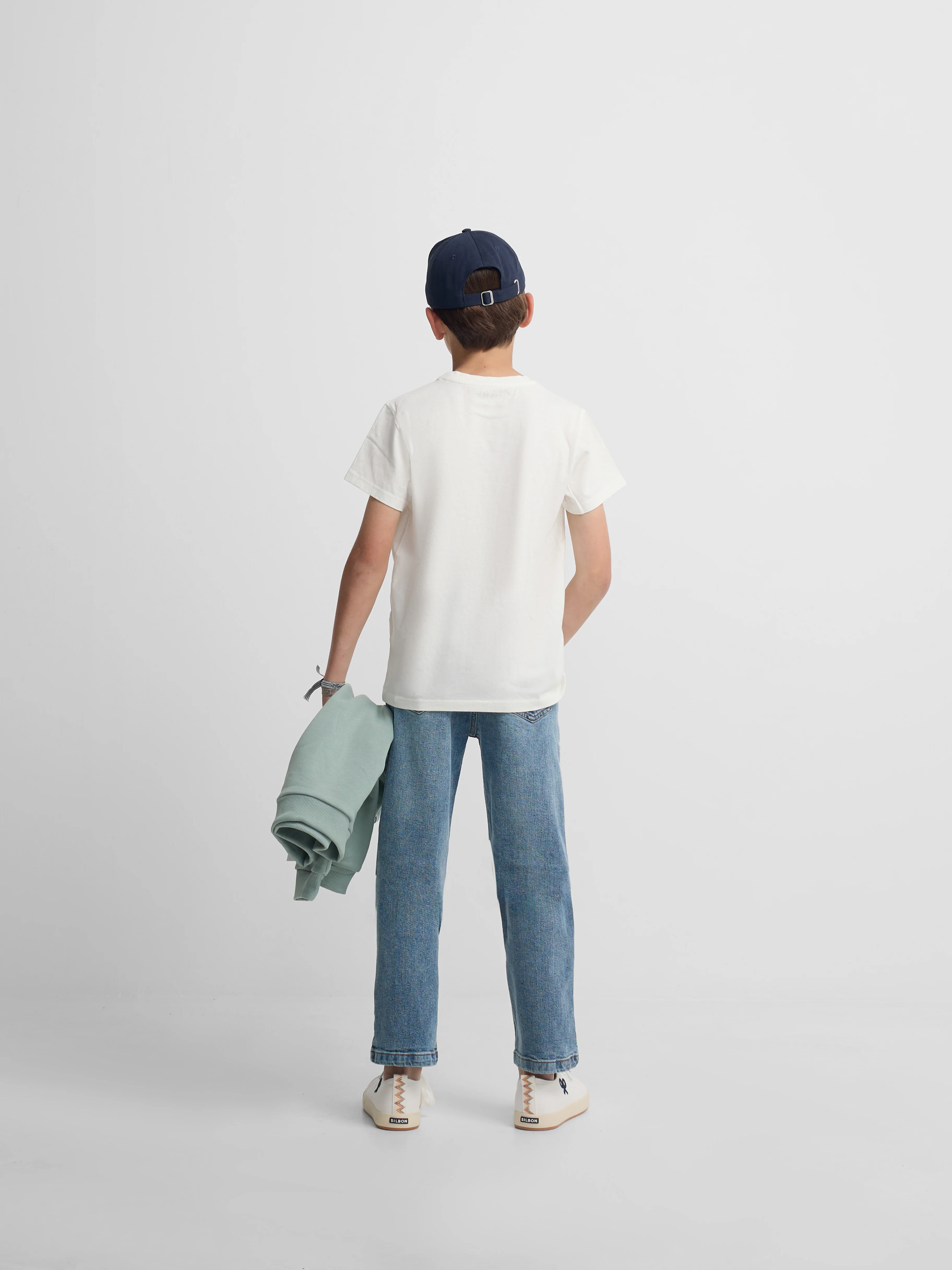 Camiseta kids minilogo blanca - Image 7