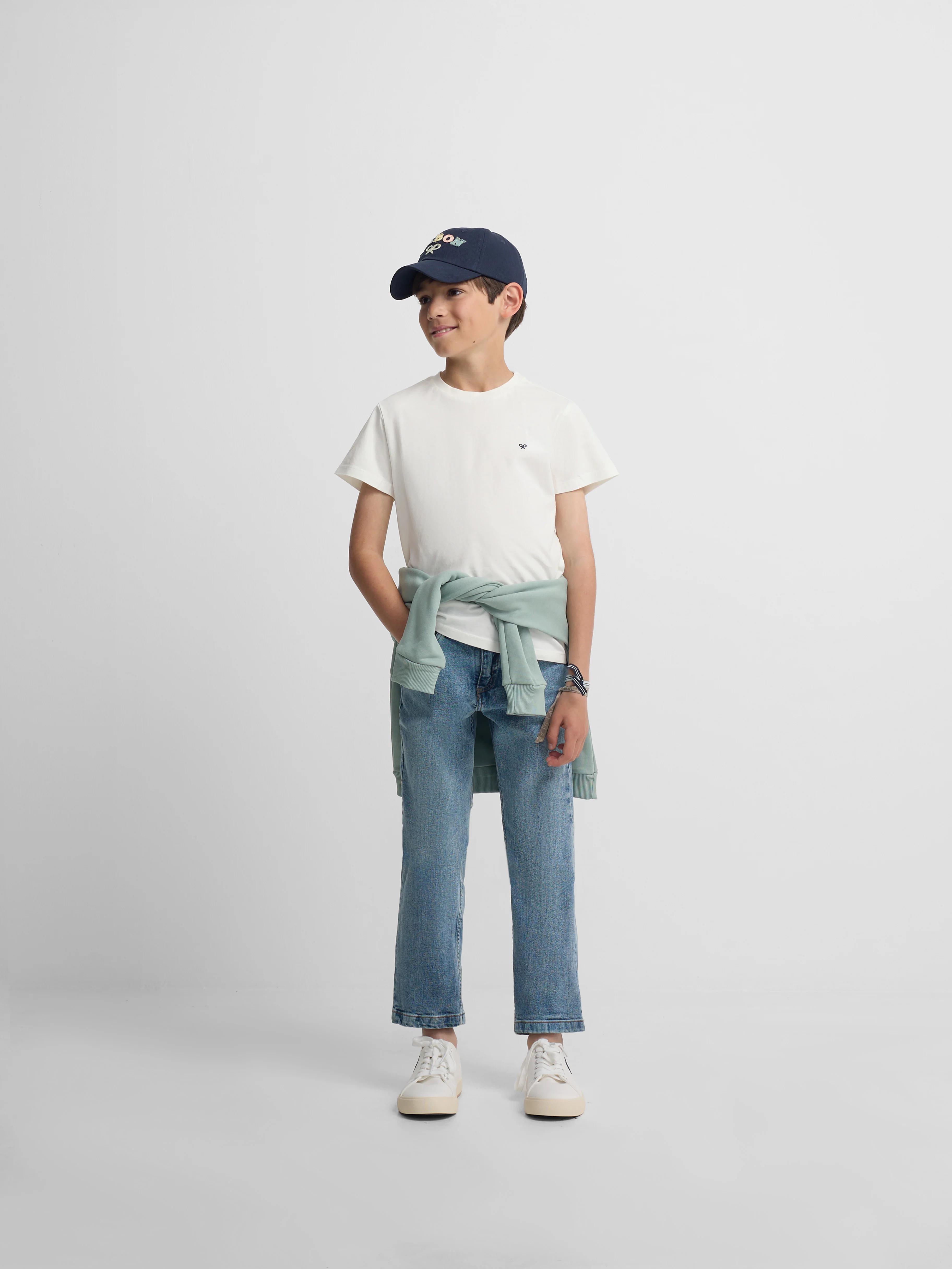 Camiseta kids minilogo blanca - Image 8