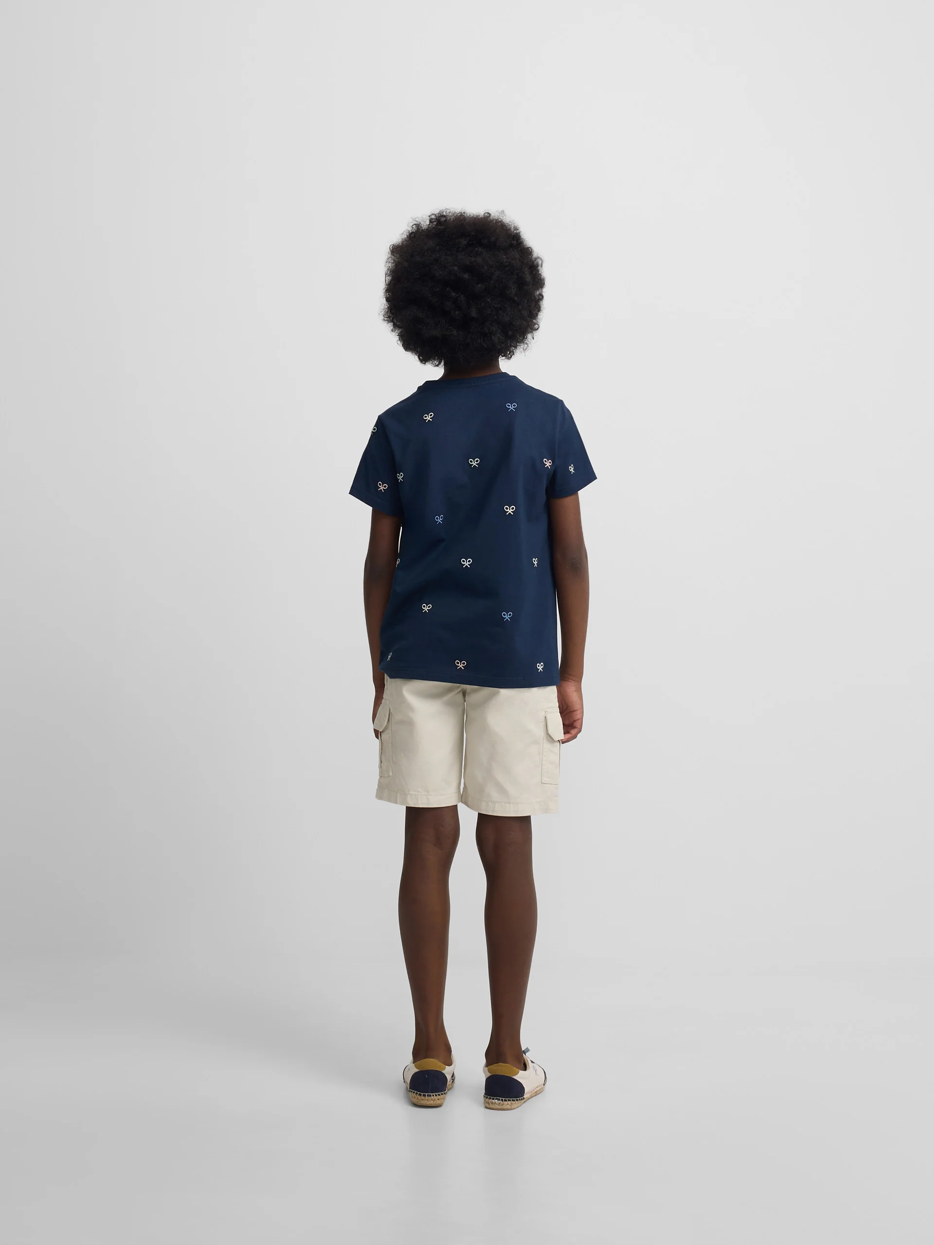 Camiseta kids multiraqueta colores azul marino - Image 6