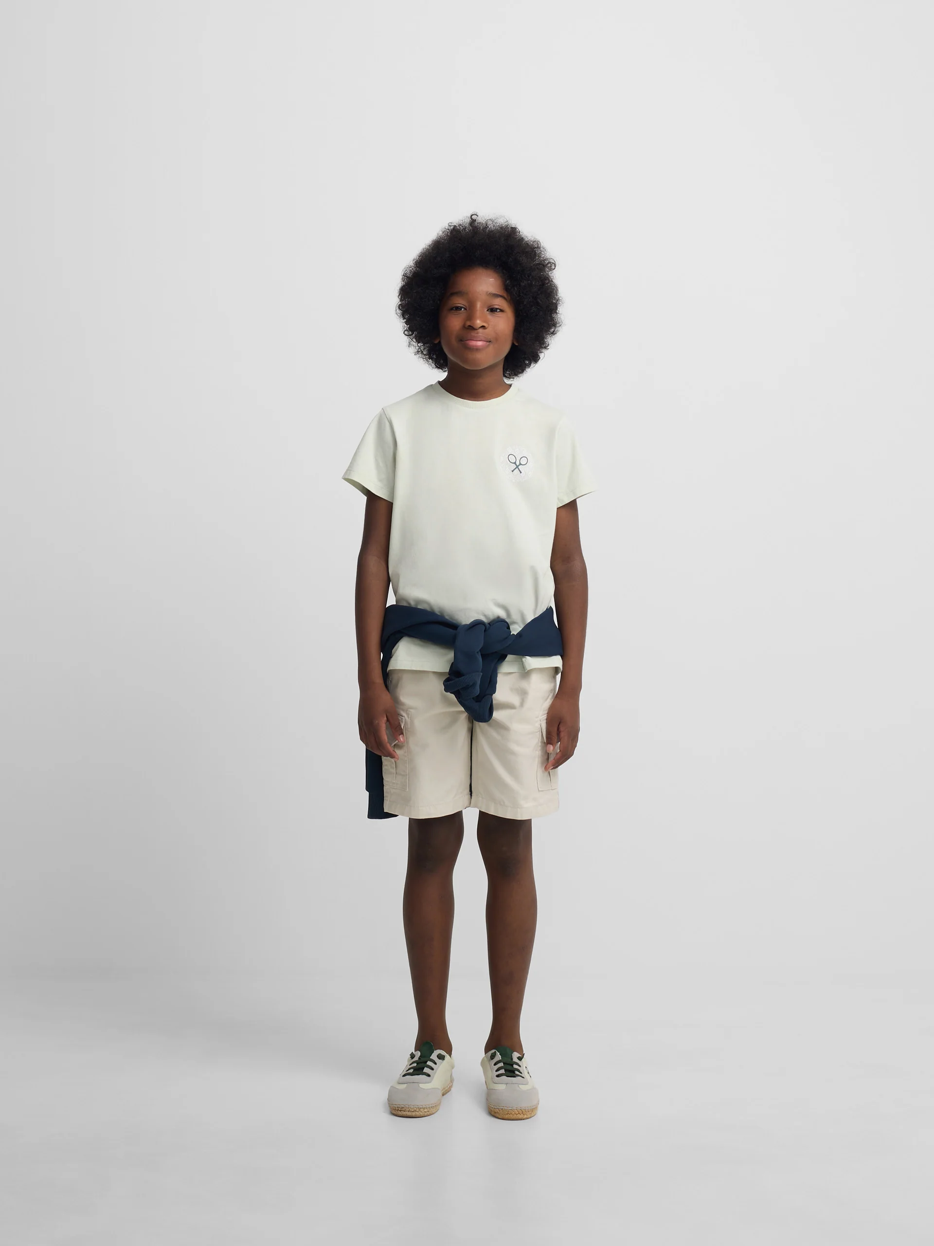 Camiseta kids raqueta etnica verde - Image 5